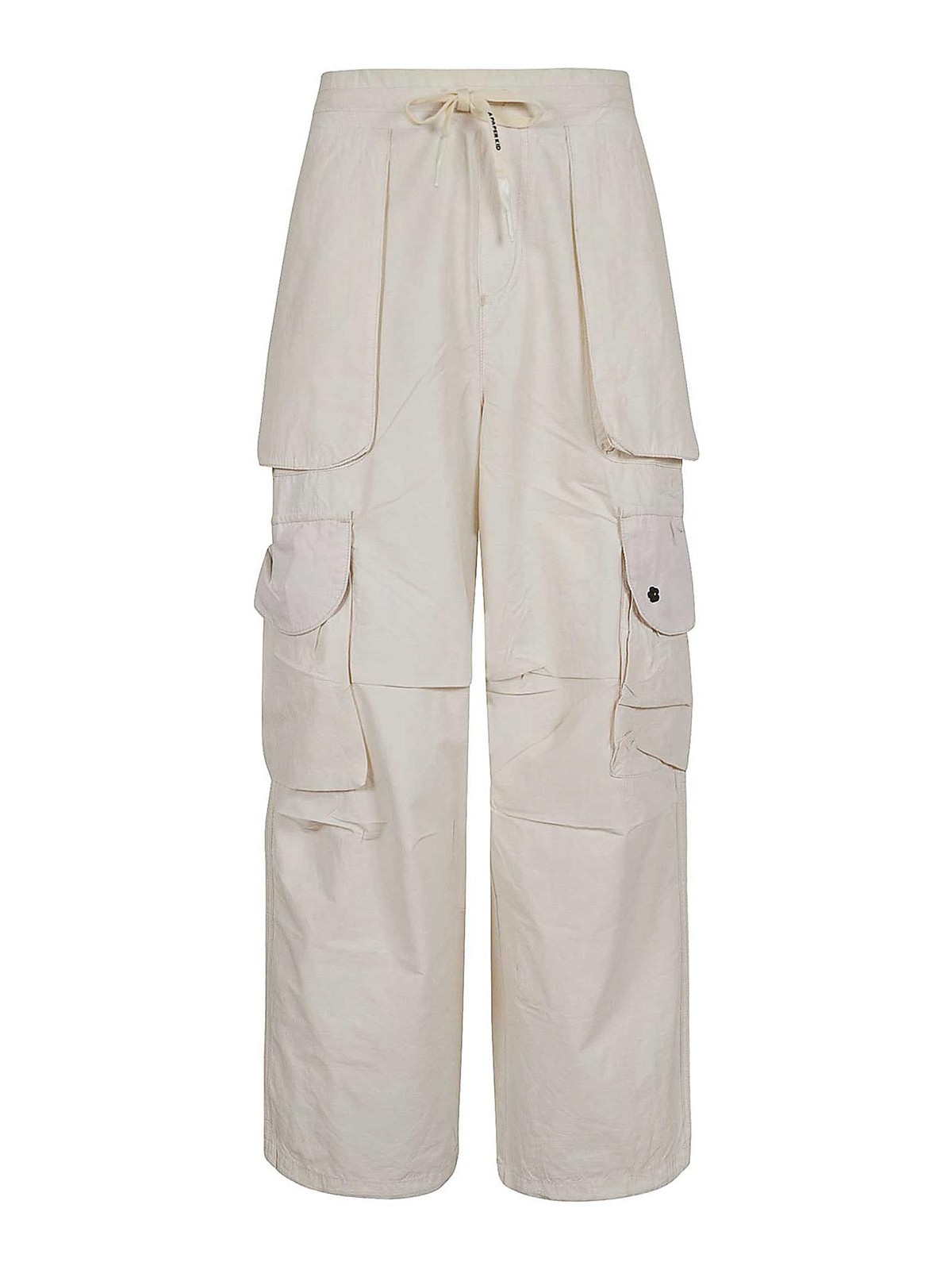 A Paper Kid Casual Trousers In Cream