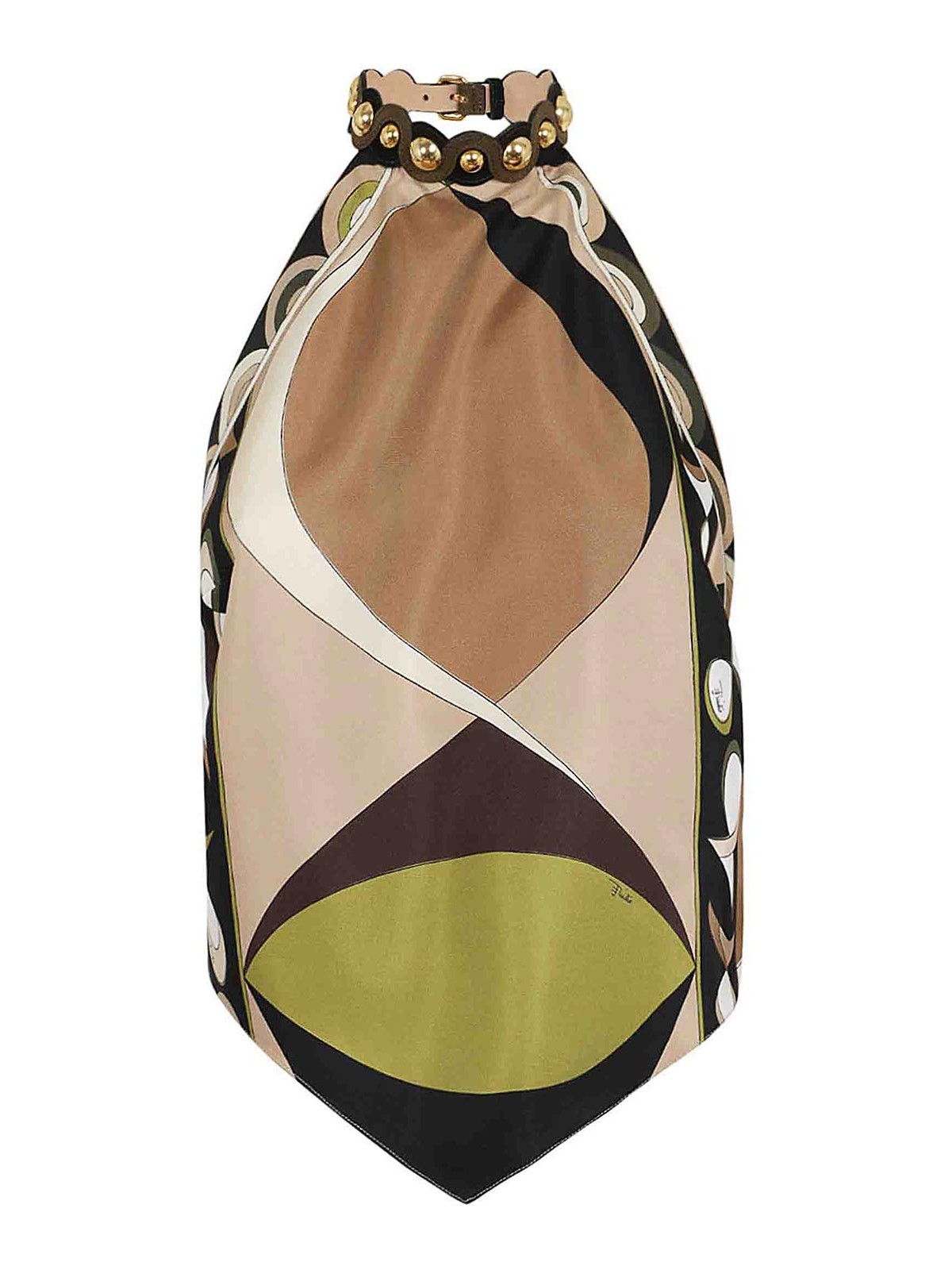 Emilio Pucci Silk top - Light Brown - Women|4HRM014H781027