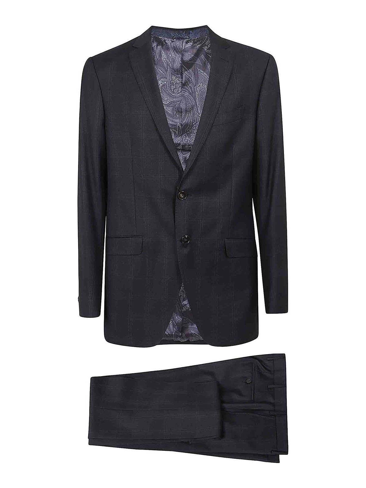 Etro Suit In Black