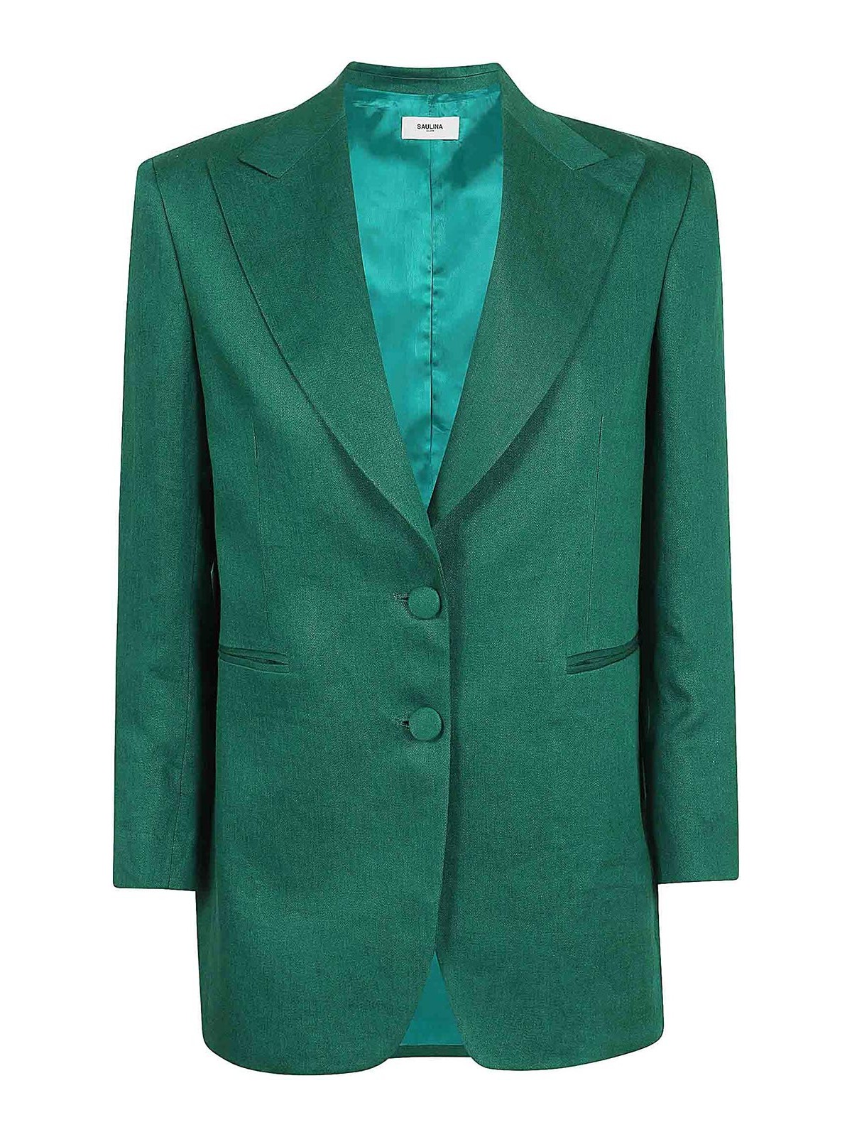 Saulina Jacket In Dark Green