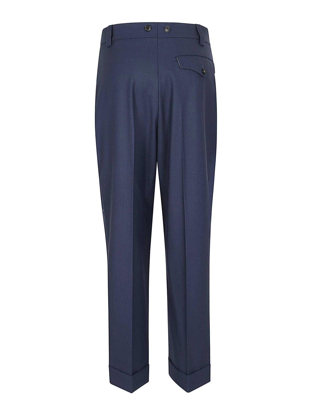 Shop Victoria Beckham Pantalón Casual - Azul In Blue