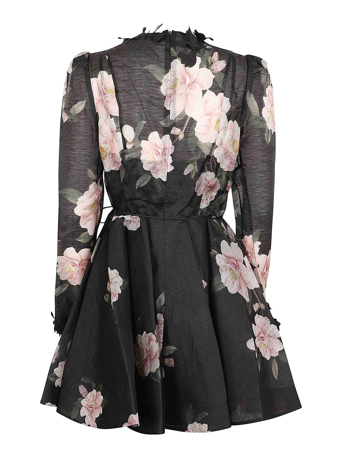 Zimmermann Natura mini dress - Black - Women|9790DS241BLKCAM Zimmermann Natura mini dress - Black - Women|9790DS241BLKCAM
