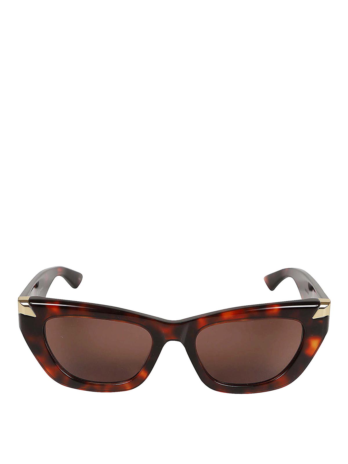 Shop Alexander Mcqueen Glass In Brown