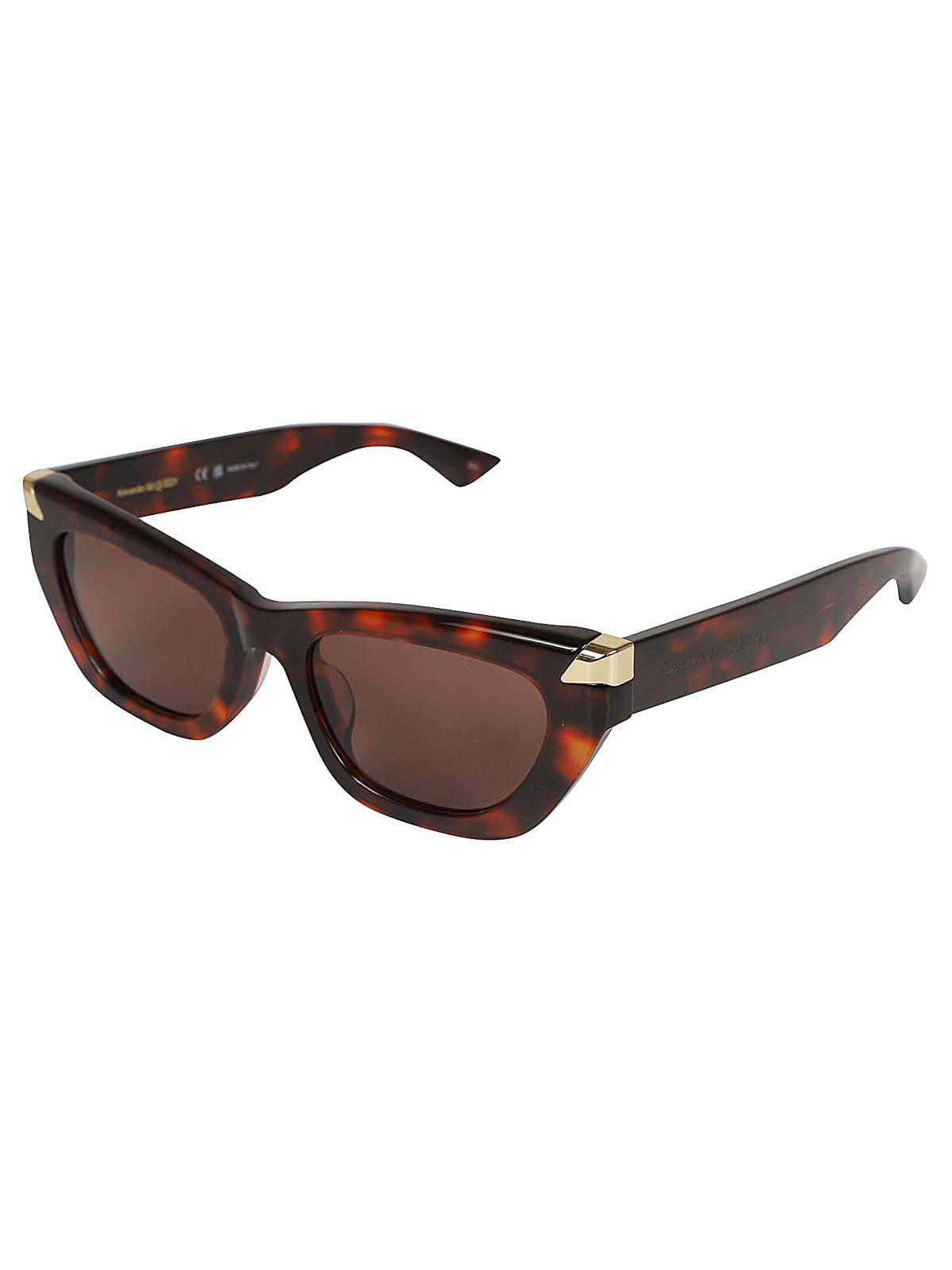 Shop Alexander Mcqueen Glass In Brown