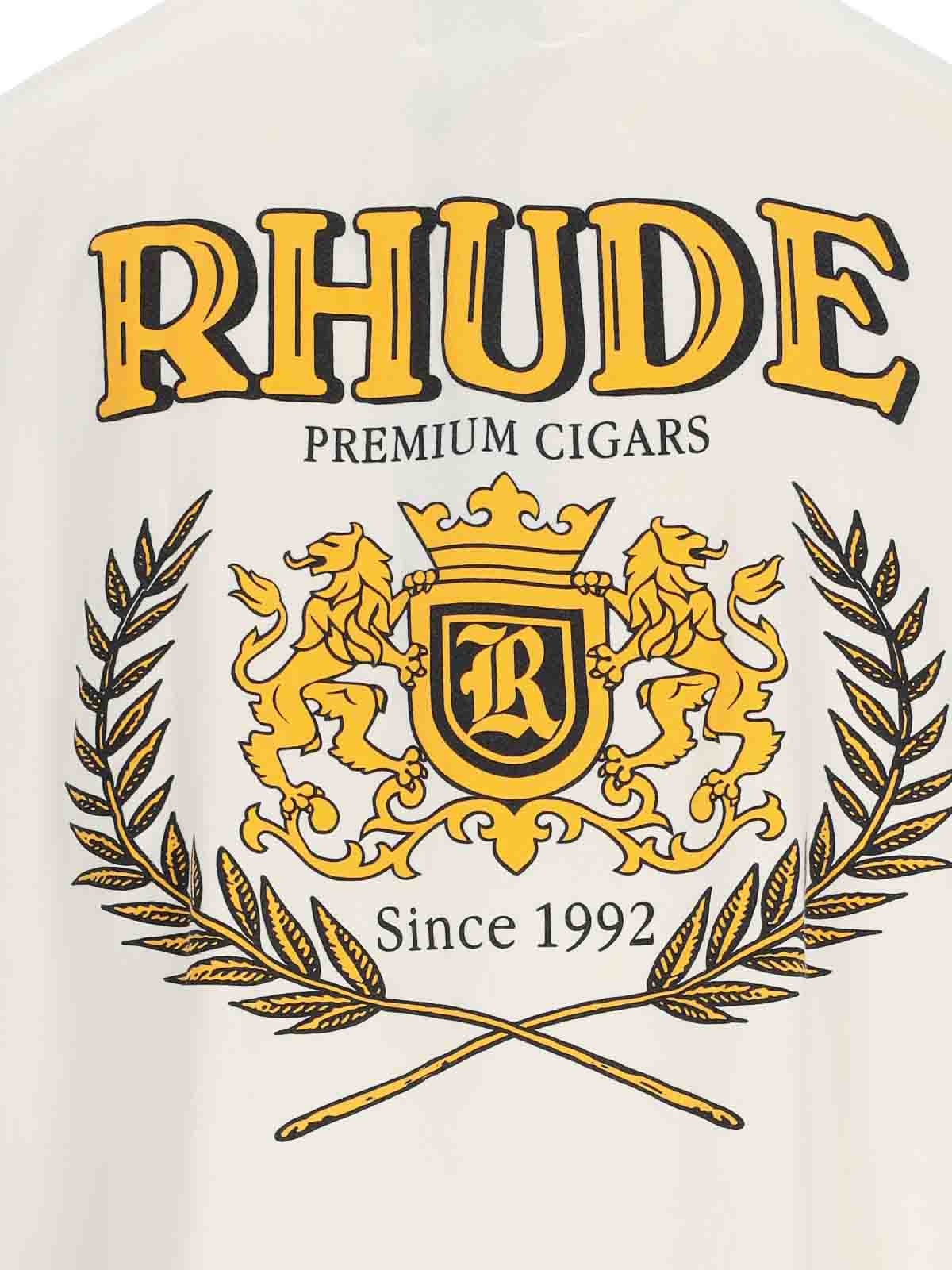 Rhude Tシャツ - 白 - ホワイト|RHSS24TT040126110611