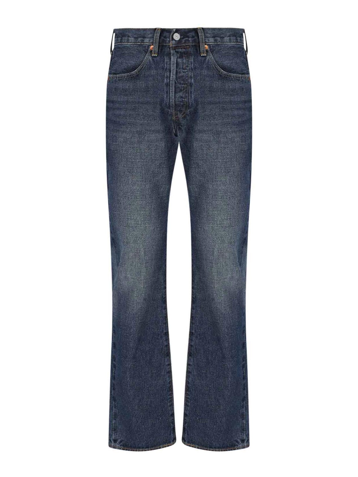 Shop Levi's Straight Leg Jeans In Blue