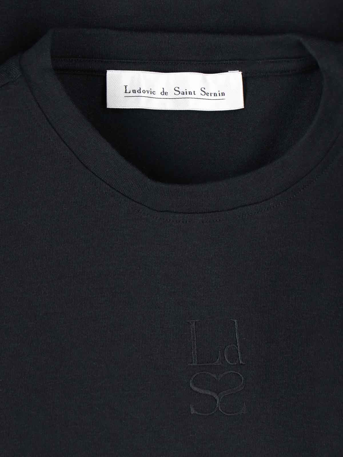 Shop Ludovic De Saint Sernin Maxi Sheath Dress In Black