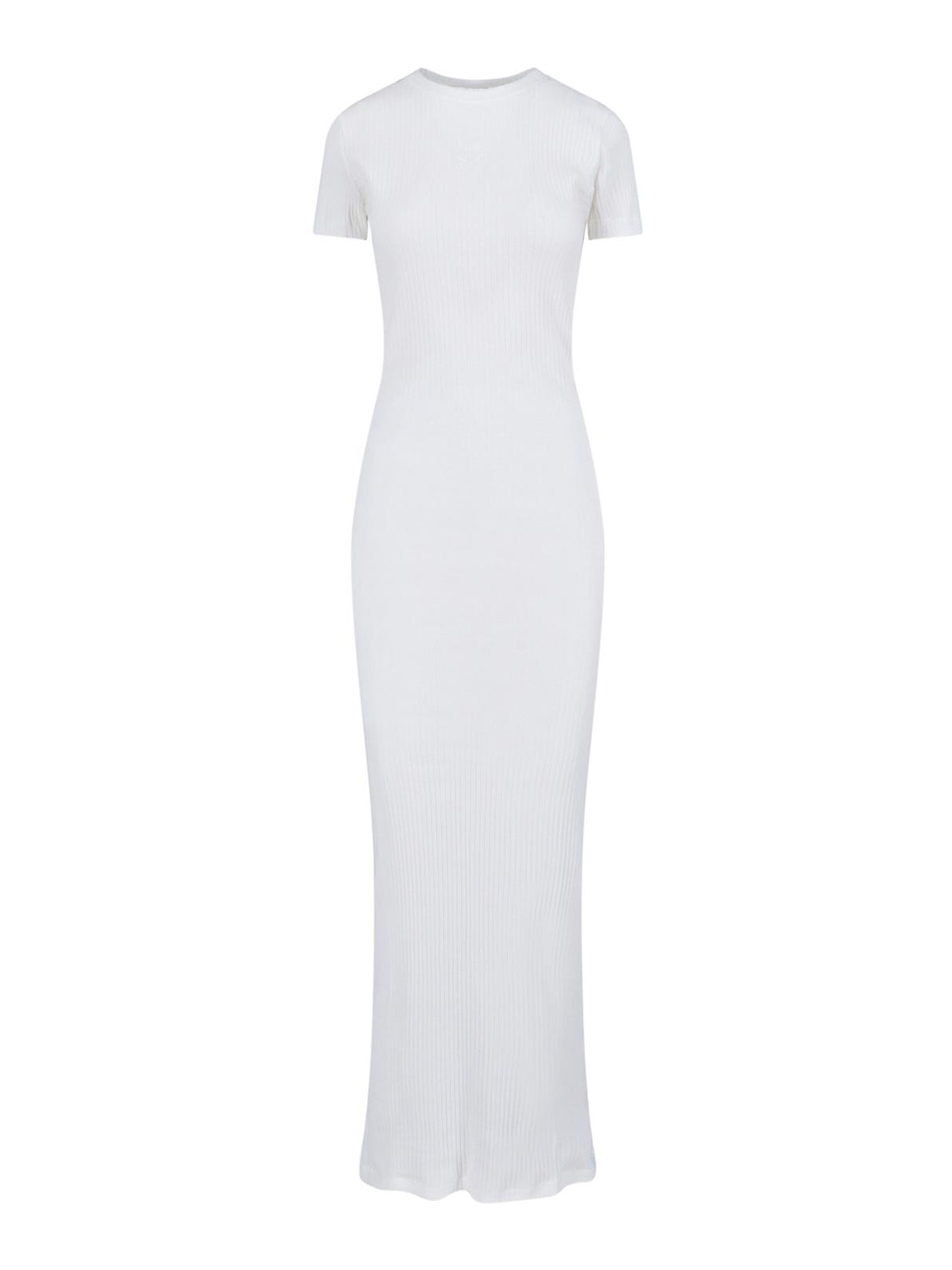 Shop Ludovic De Saint Sernin Maxi Sheath Dress In White