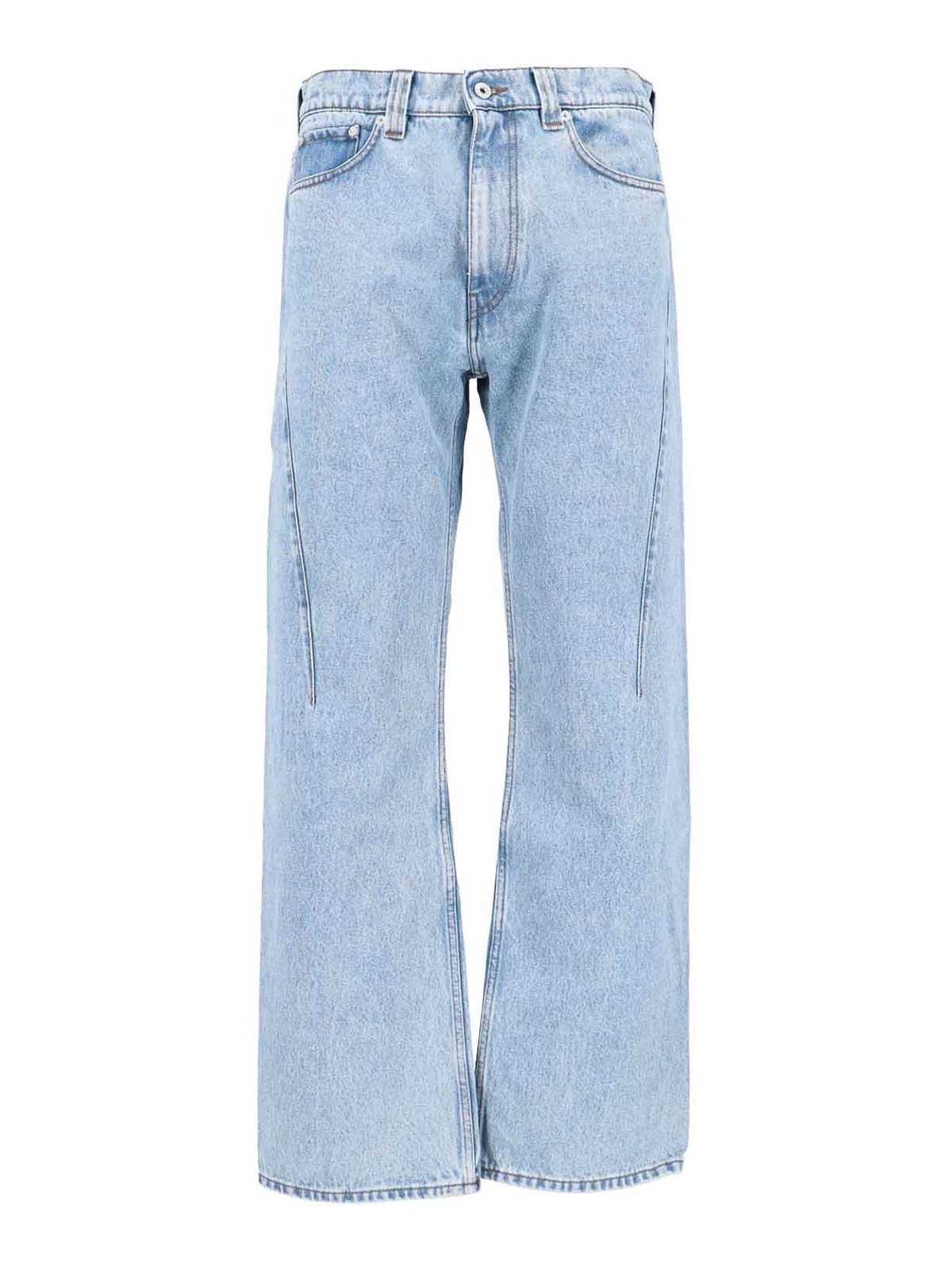 Shop Y/project Denim Jeans In Blue