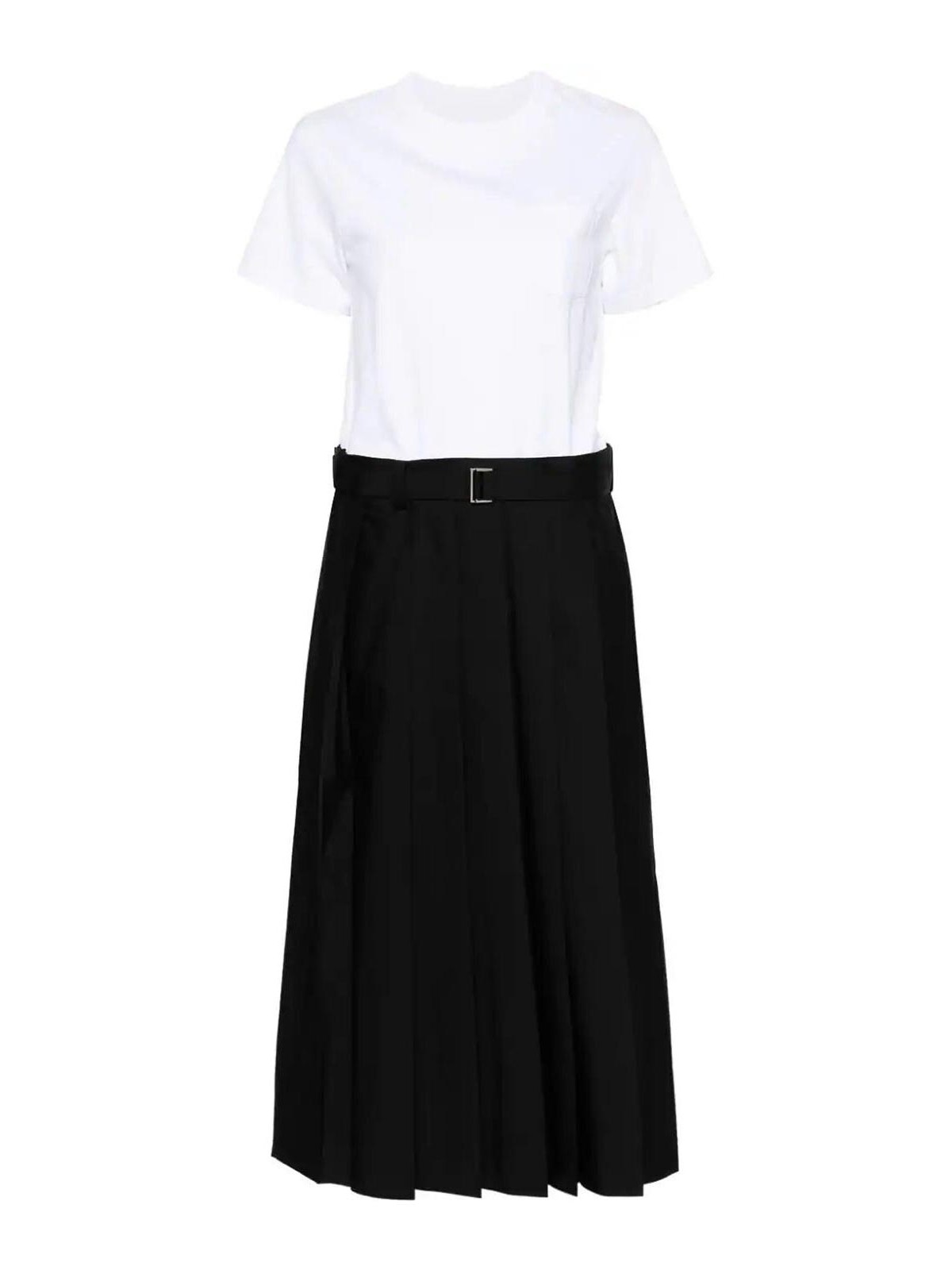 sacai cotton poplin dress - Black Designer Collections Pant Size:36 / XL Holiday Party Cocktail Dresses Mini dress Stella Midi Dress Natural/Brown