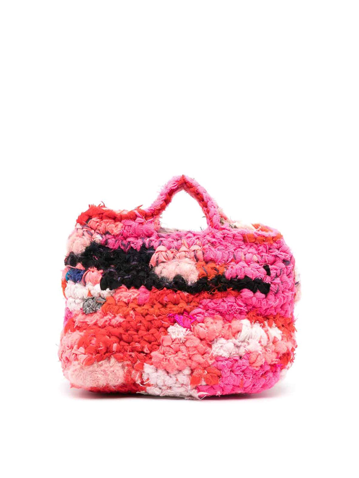 Daniela Gregis Crochet Tote Bag In Multicolour