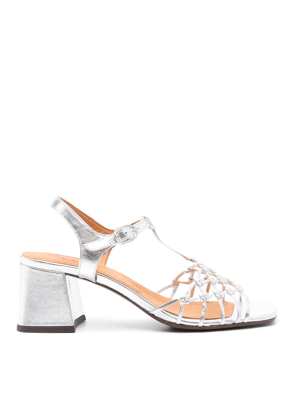 Shop Chie Mihara Silver Sandals