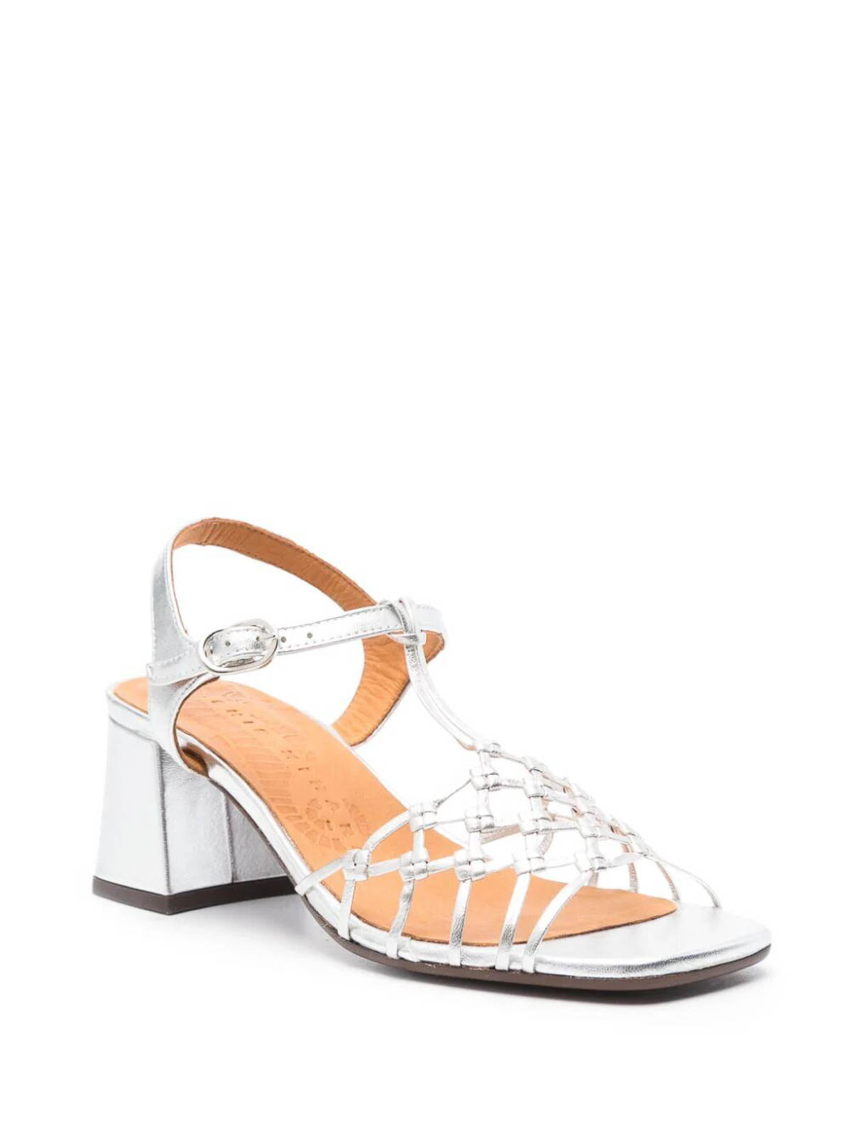 Shop Chie Mihara Silver Sandals