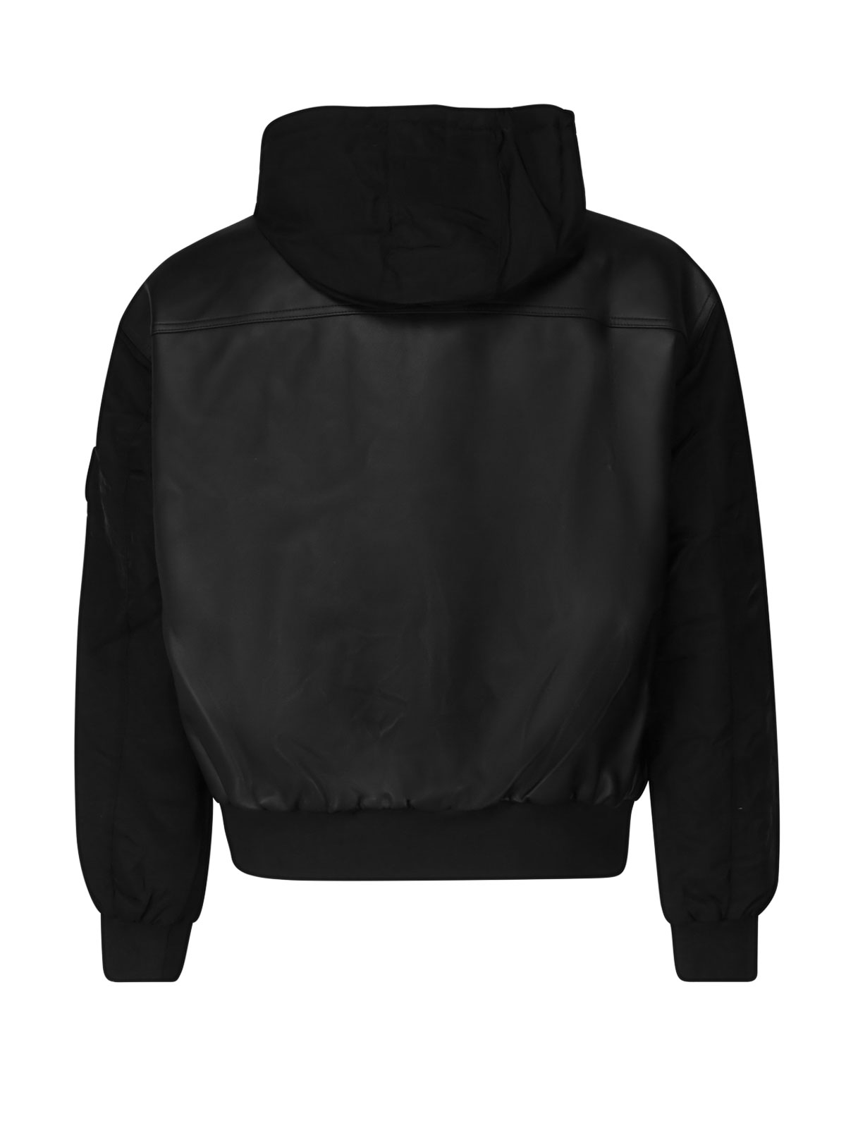 Calvin Klein レザージャケット - 黒|J30J324597BEH