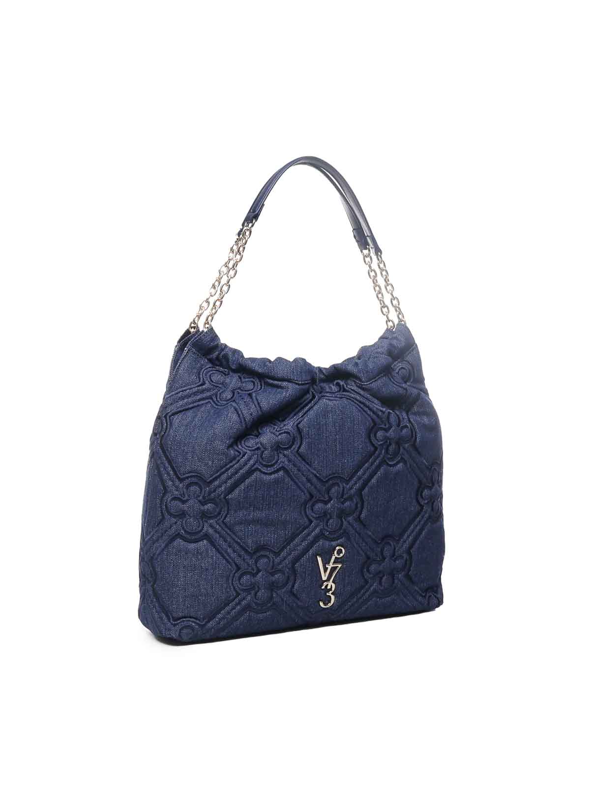 Shop V73 Nyala Handbag In Dark Wash