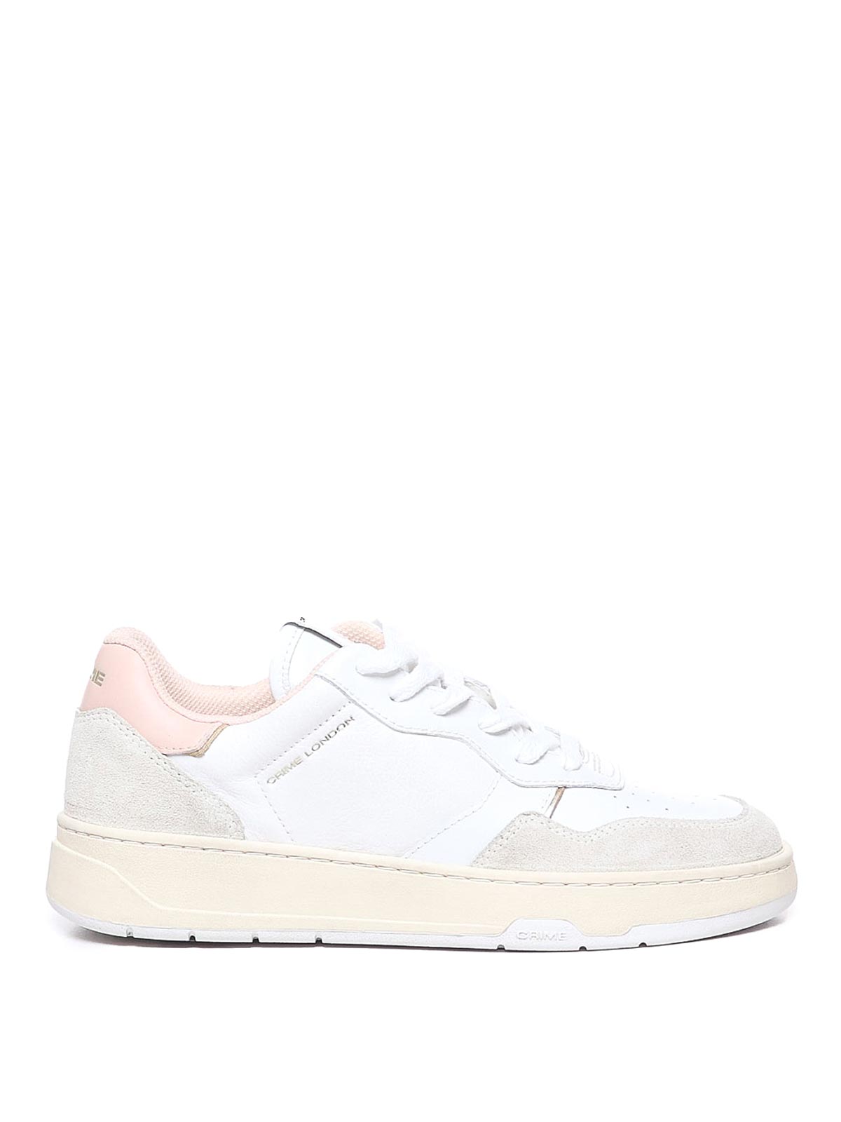 Crime London Timeless Sneakers In White