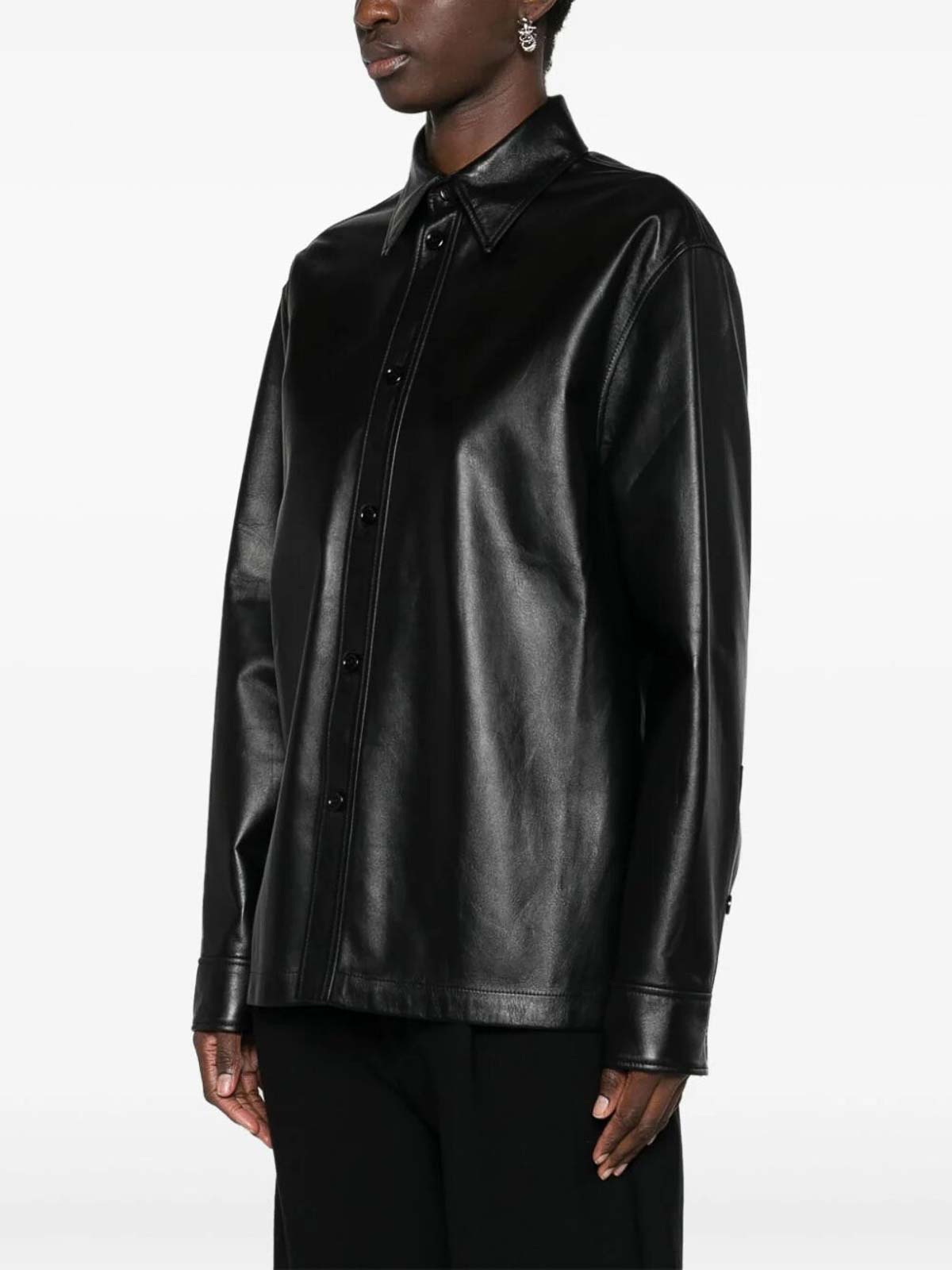 Fabiana Filippi Leather Jacket - Black - Women Fabiana Filippi Leather Jacket - Black - Women
