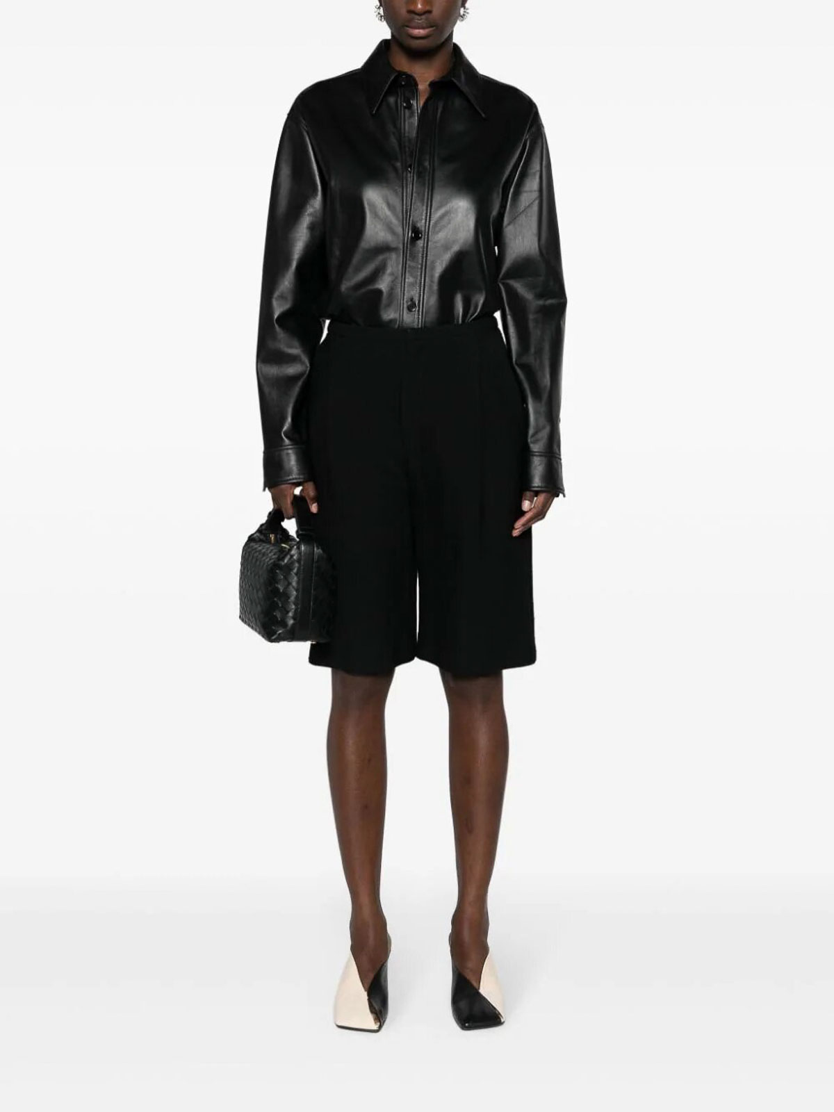 Fabiana Filippi Leather Jacket - Black - Women Fabiana Filippi Leather Jacket - Black - Women