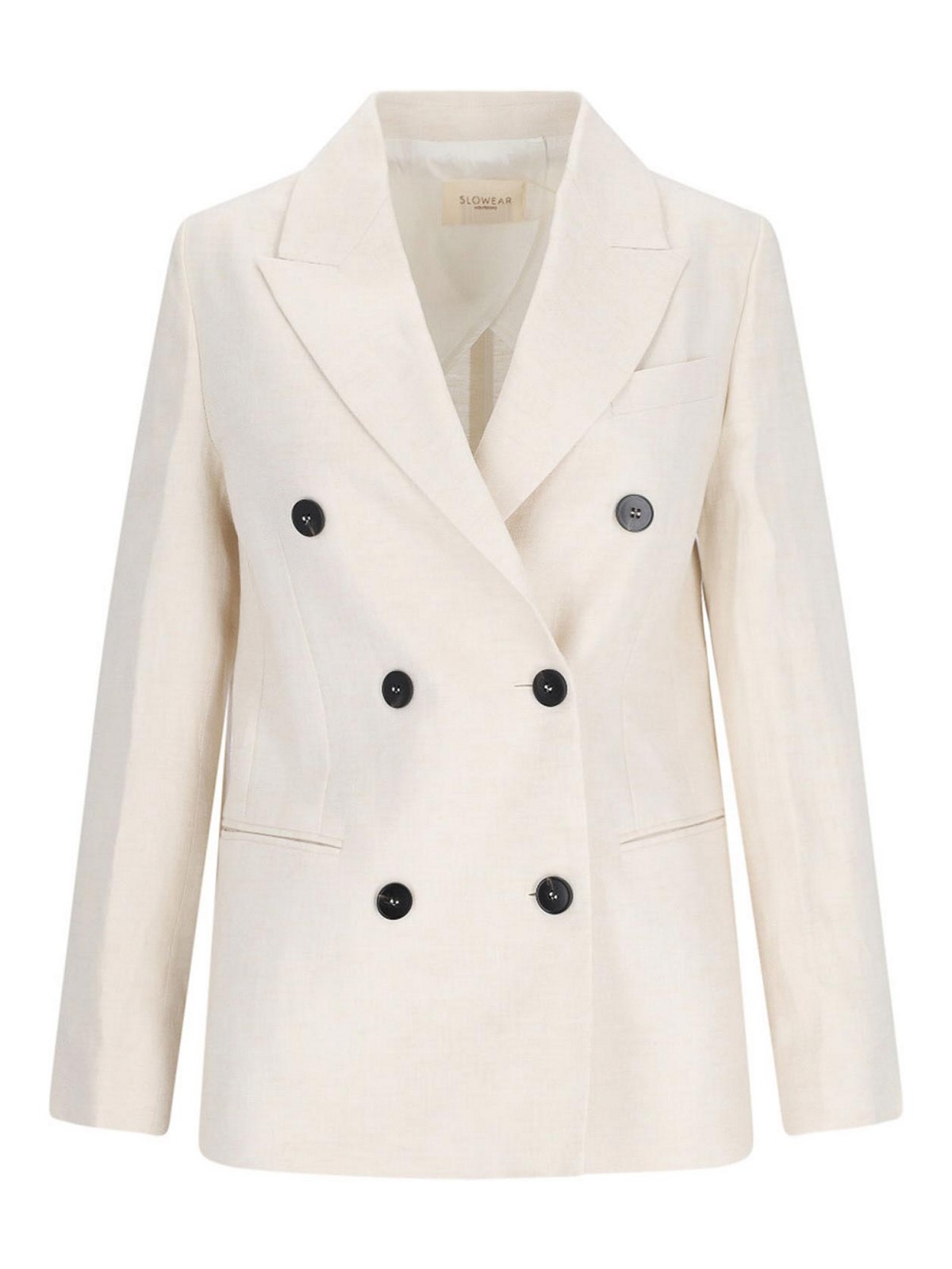 Montedoro Double-breasted blazer - White - Women|650813N7058020