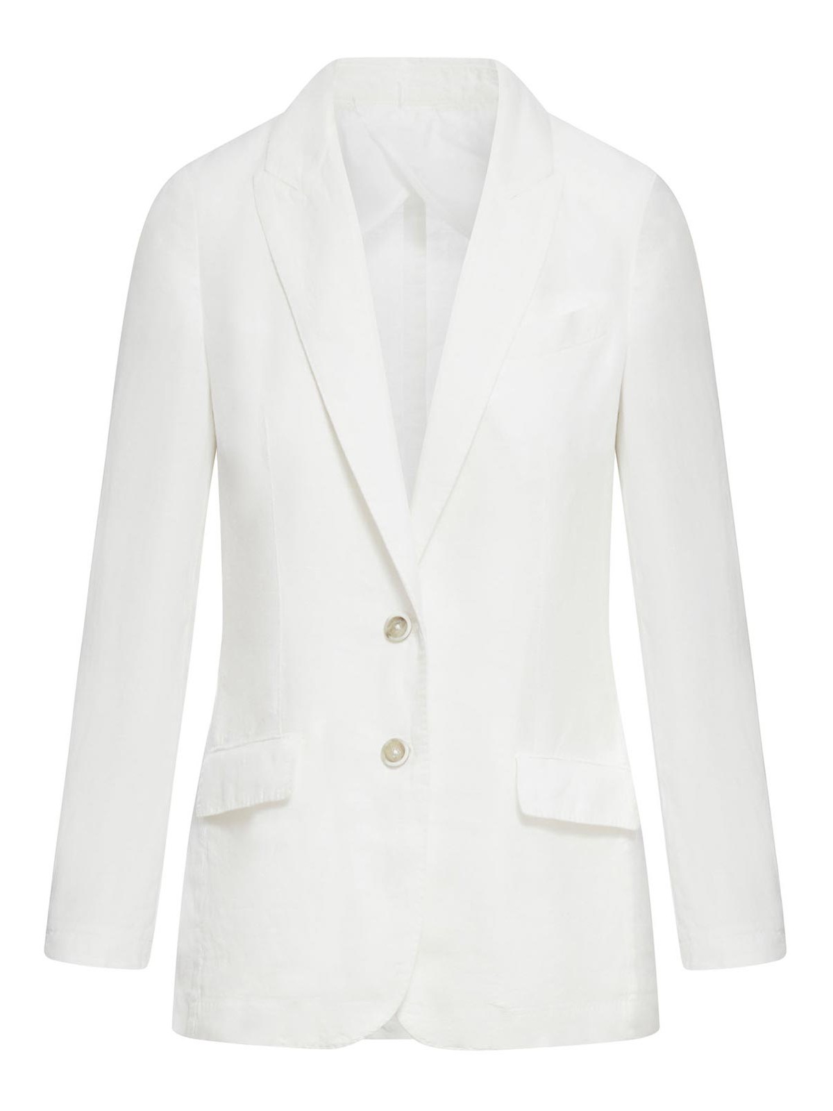 Shop 120% Lino Blazer In White