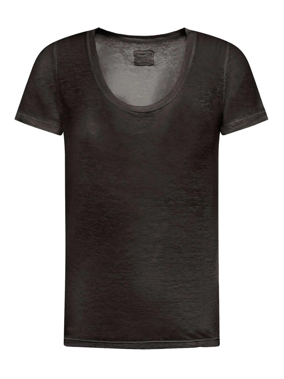 120% Lino Tシャツ - 黒 - ブラック | 31ALIW7761000B568S0065R