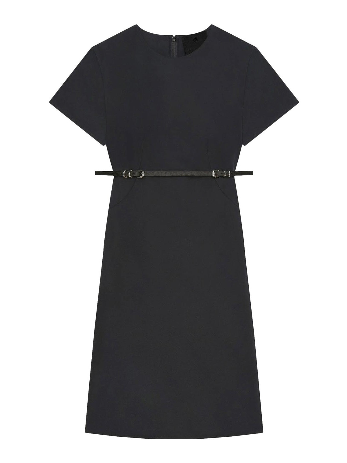 Givenchy Taffetta Mini Dress In Black