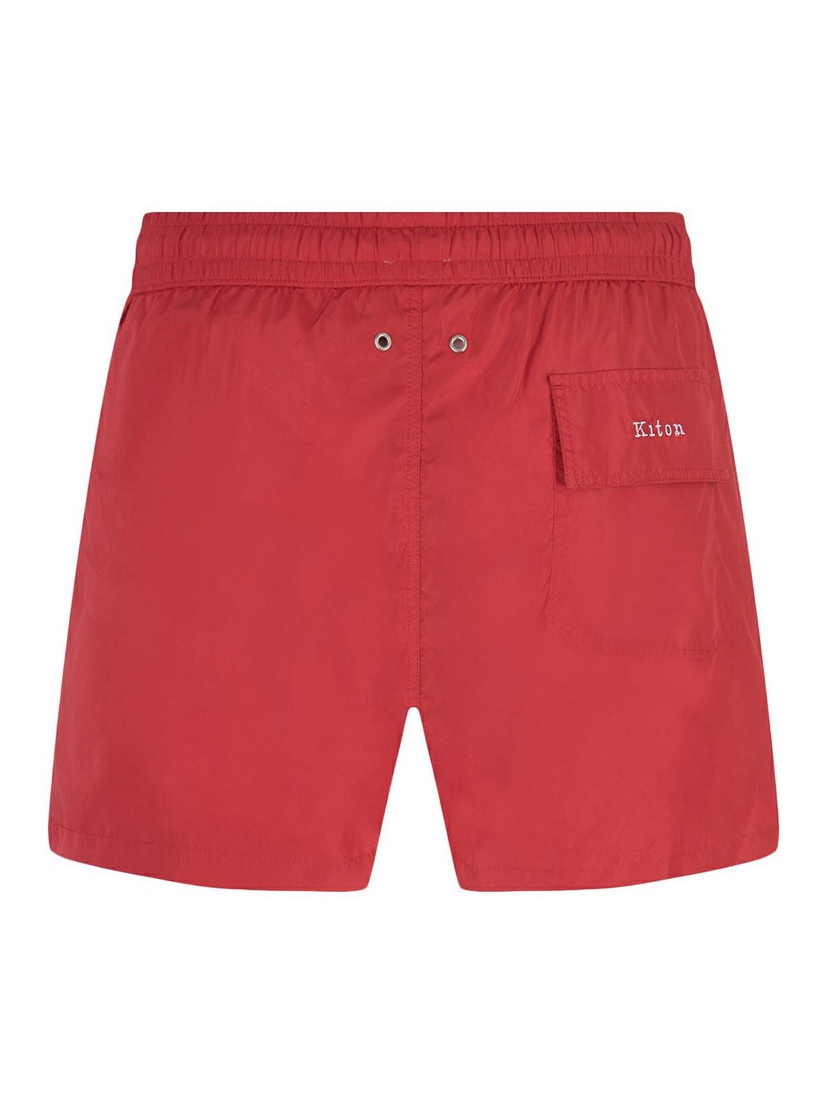Shop Kiton Swimwear Boxer In Red