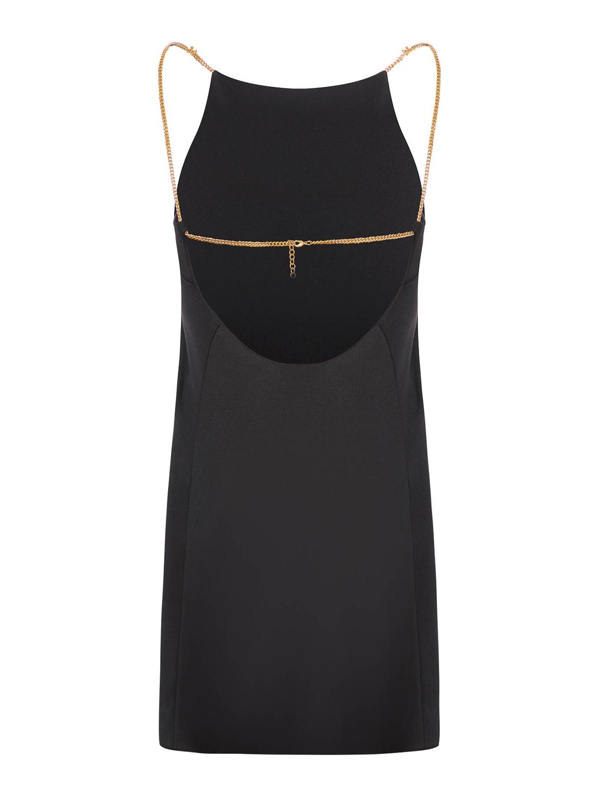 Shop Palm Angels Jersey Mini Dress In Black