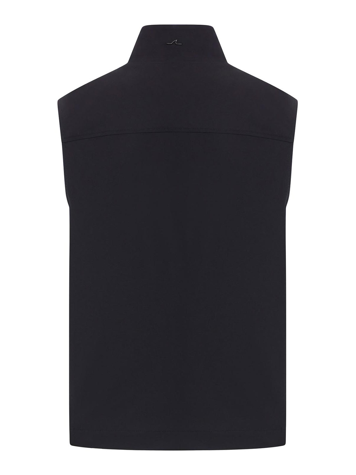 Shop Paul & Shark Stretch Waistcoat In Black