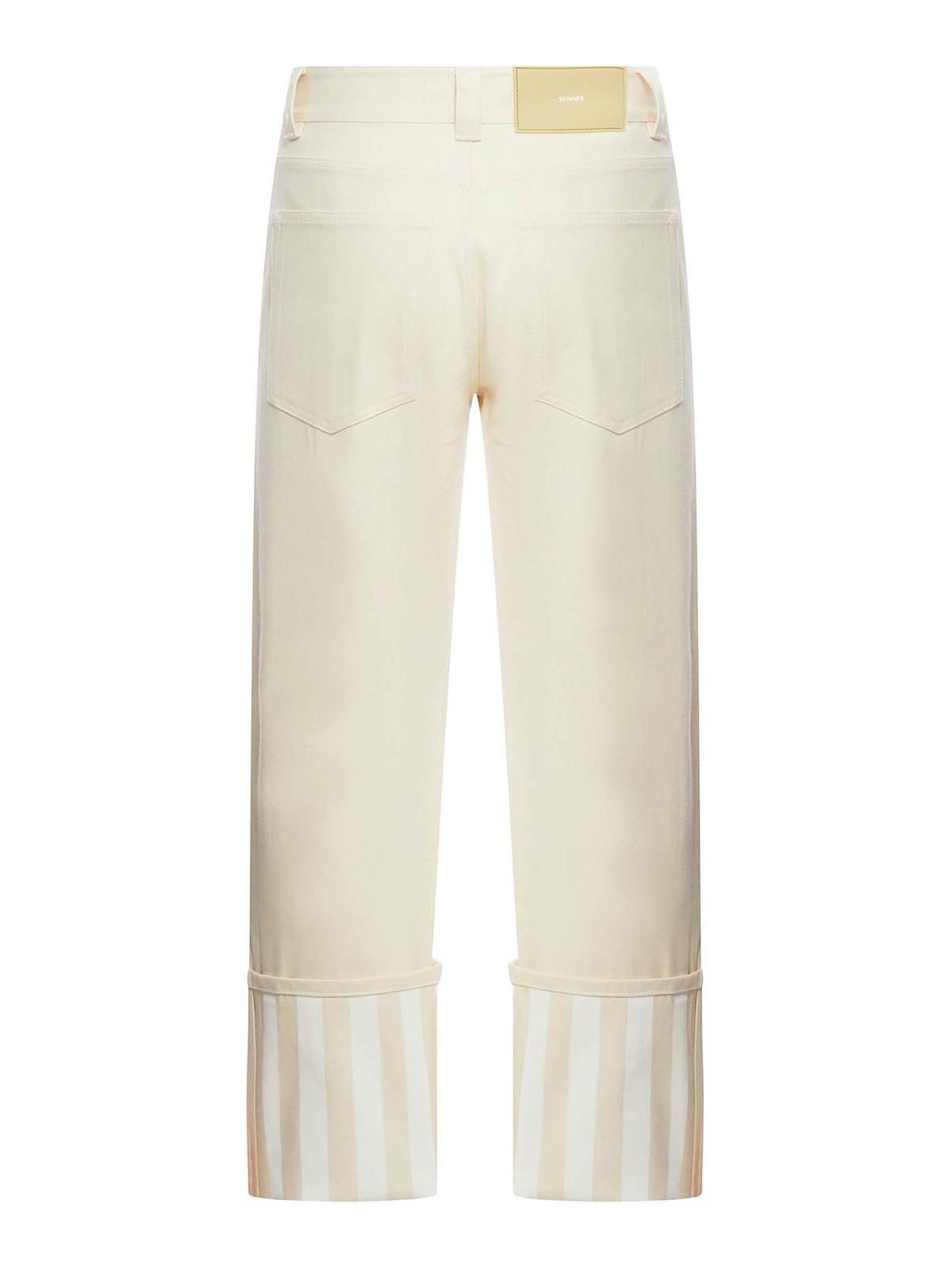 Shop Sunnei Classic Pants In Light Beige