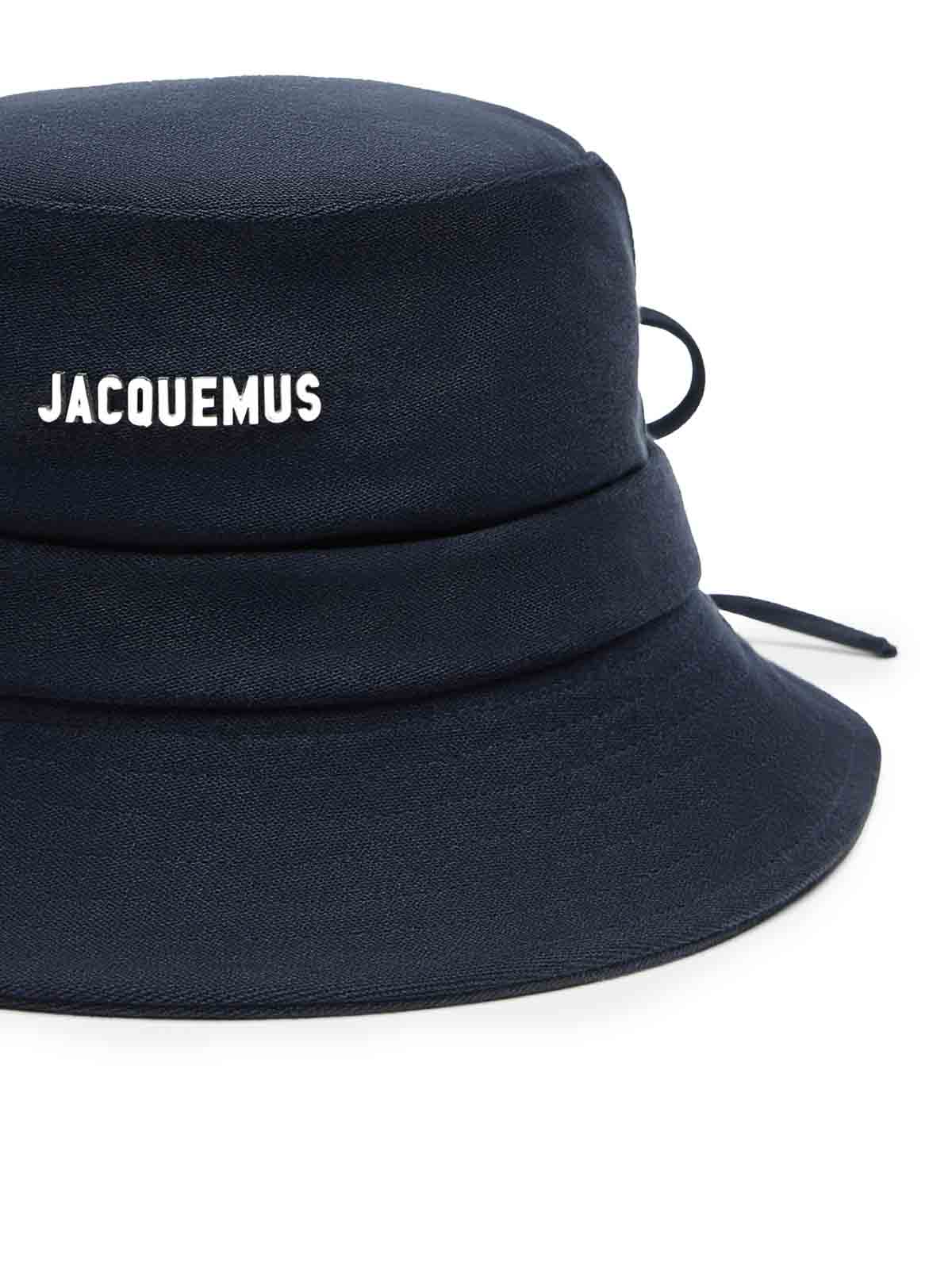 Shop Jacquemus Le Bob Gadjos Hat In Blue