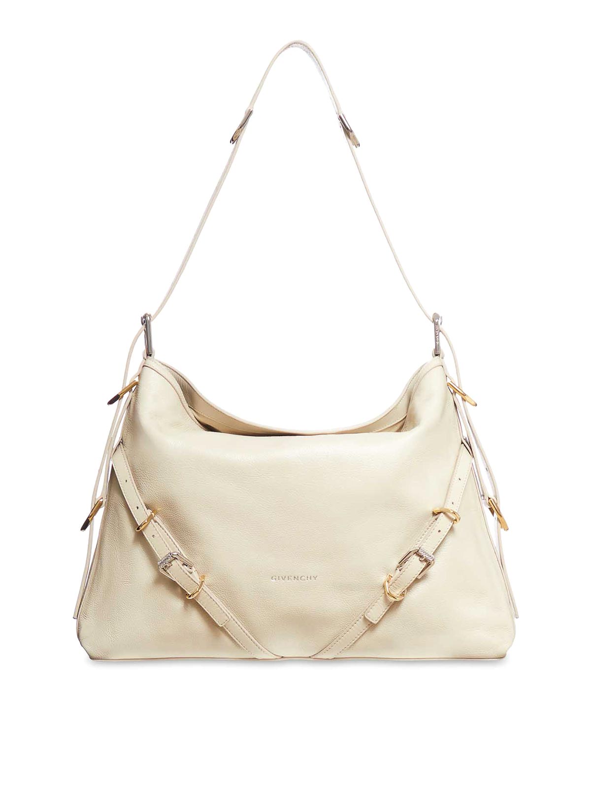 Givenchy Voyou Crossbody Bag In Beige
