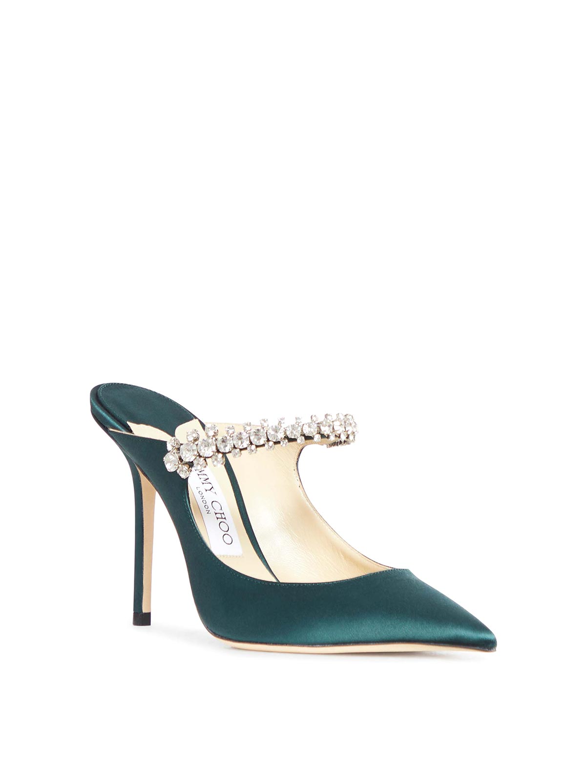 Jimmy Choo パンプス - Bing 100 - グリーン | BING100SATDARK