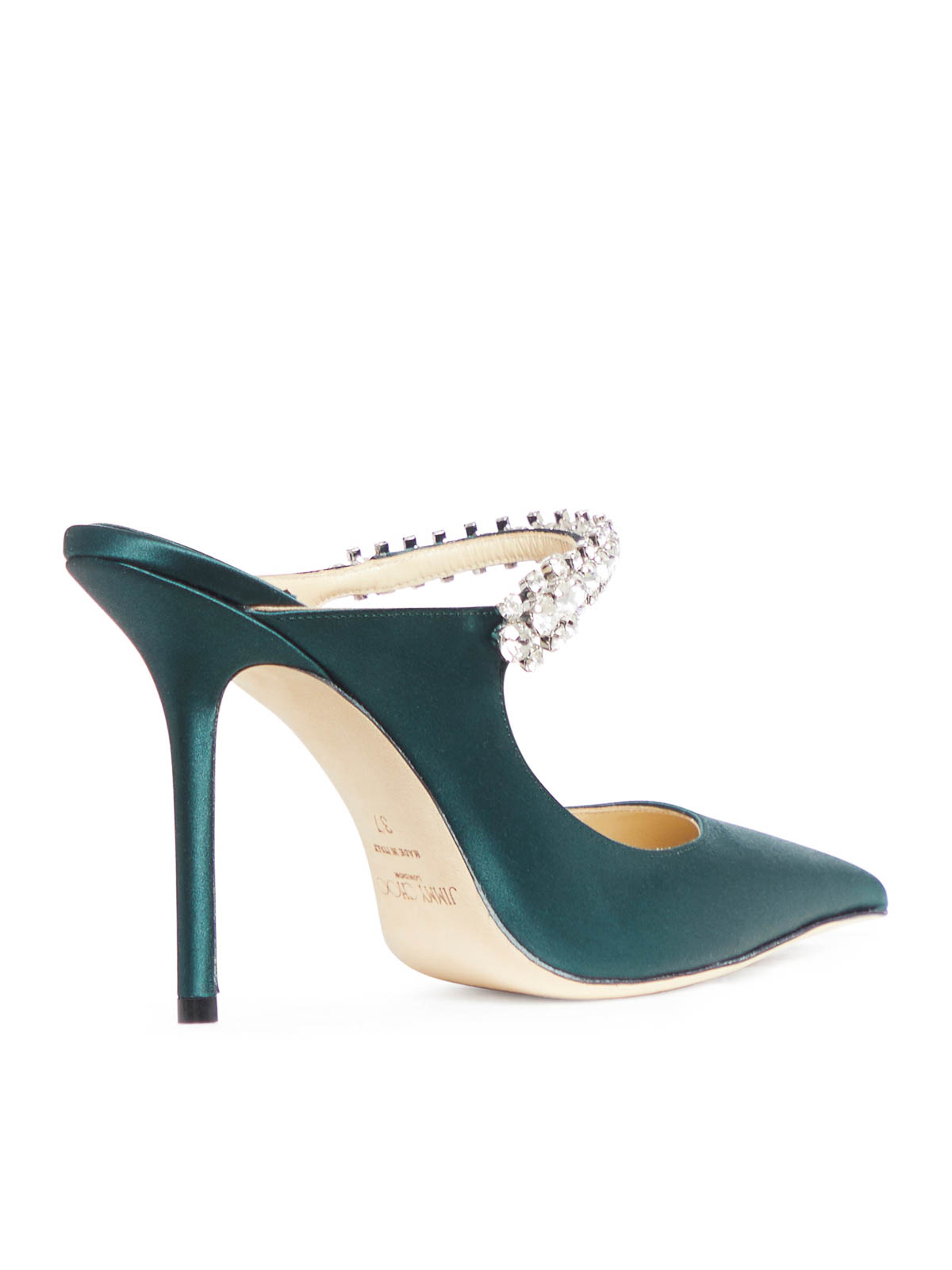 Jimmy Choo パンプス - Bing 100 - グリーン | BING100SATDARK