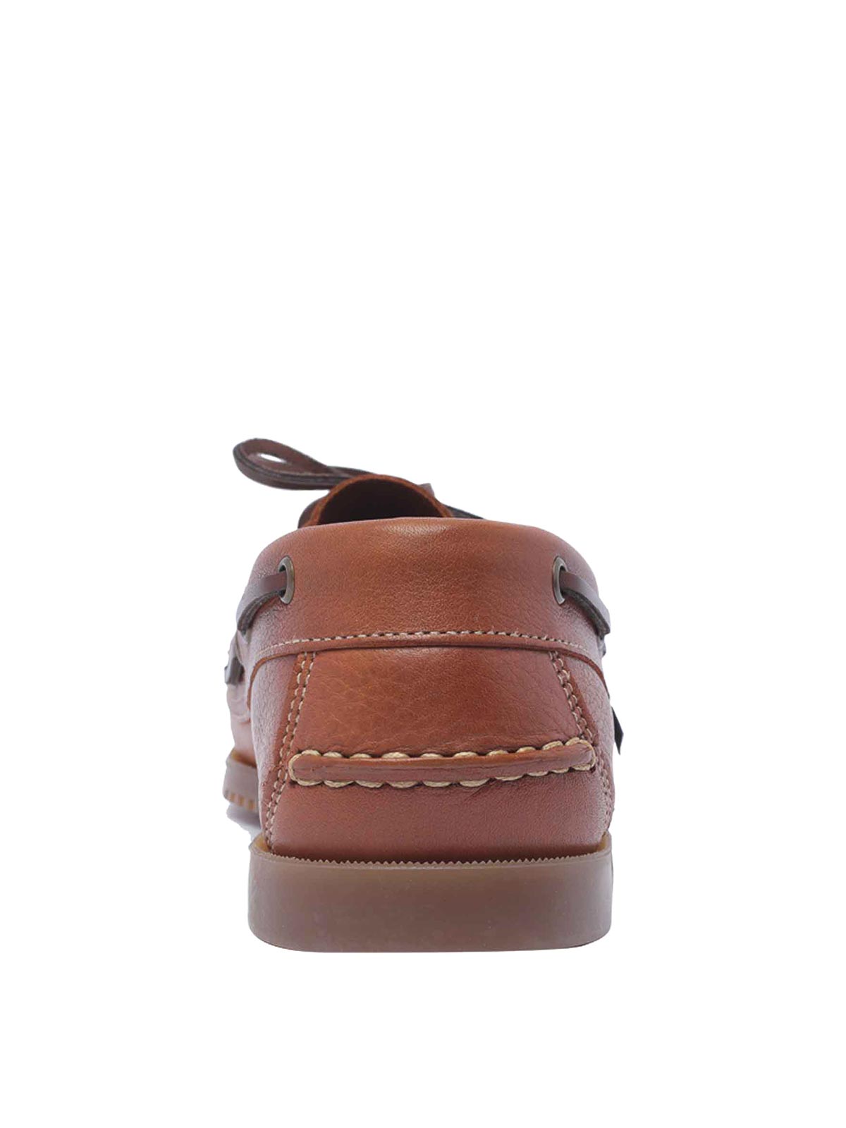 Shop Paraboot Brown Barth Loafers