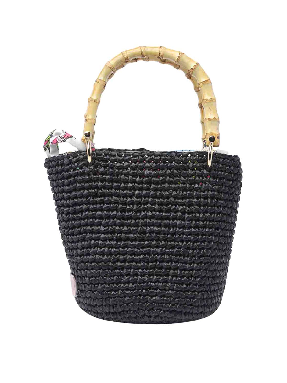 Shop Chica Minnie Handbag In Black