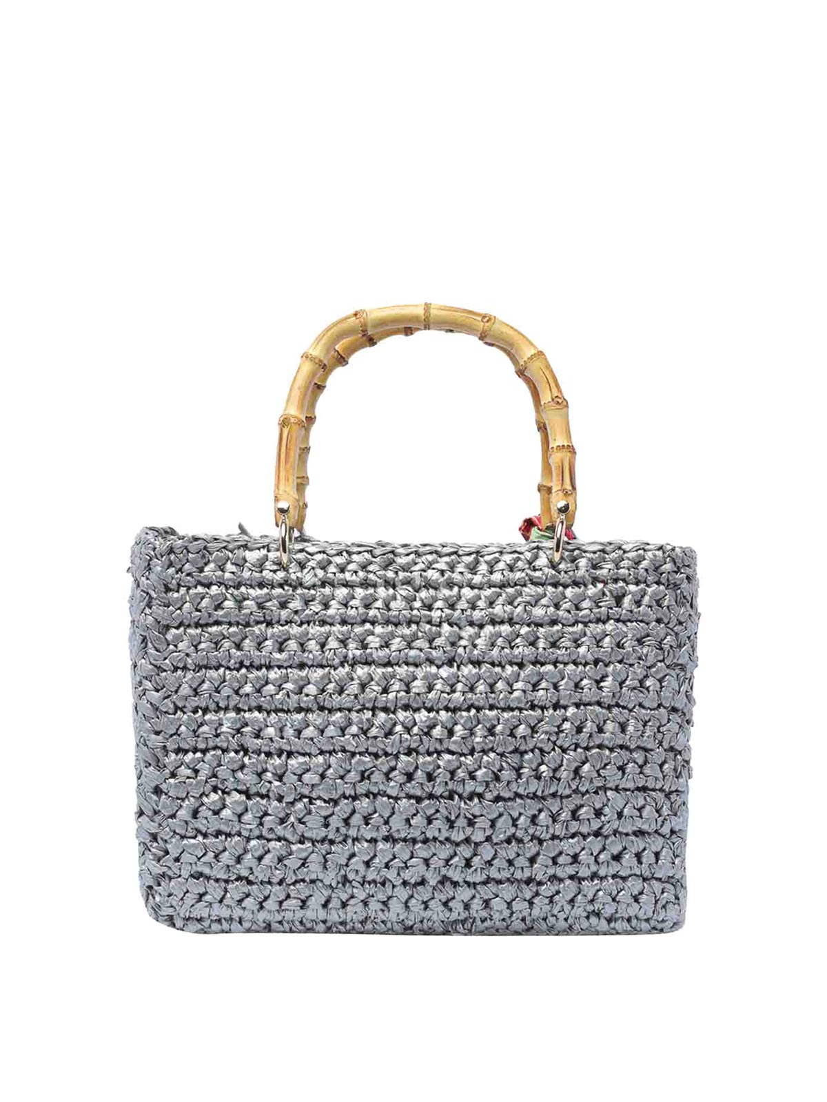 Shop Chica Venere Handbag In Silver