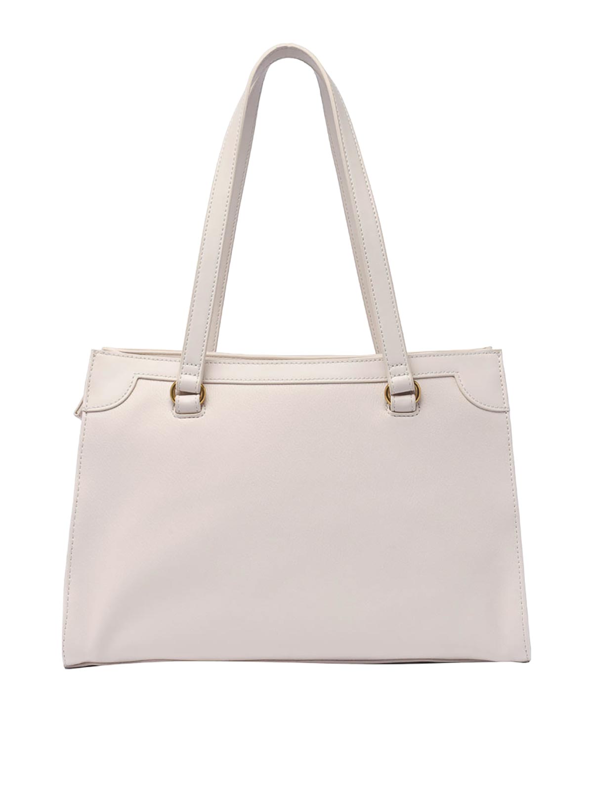 Shop Liu •jo Anaba Shoulder Bag In White