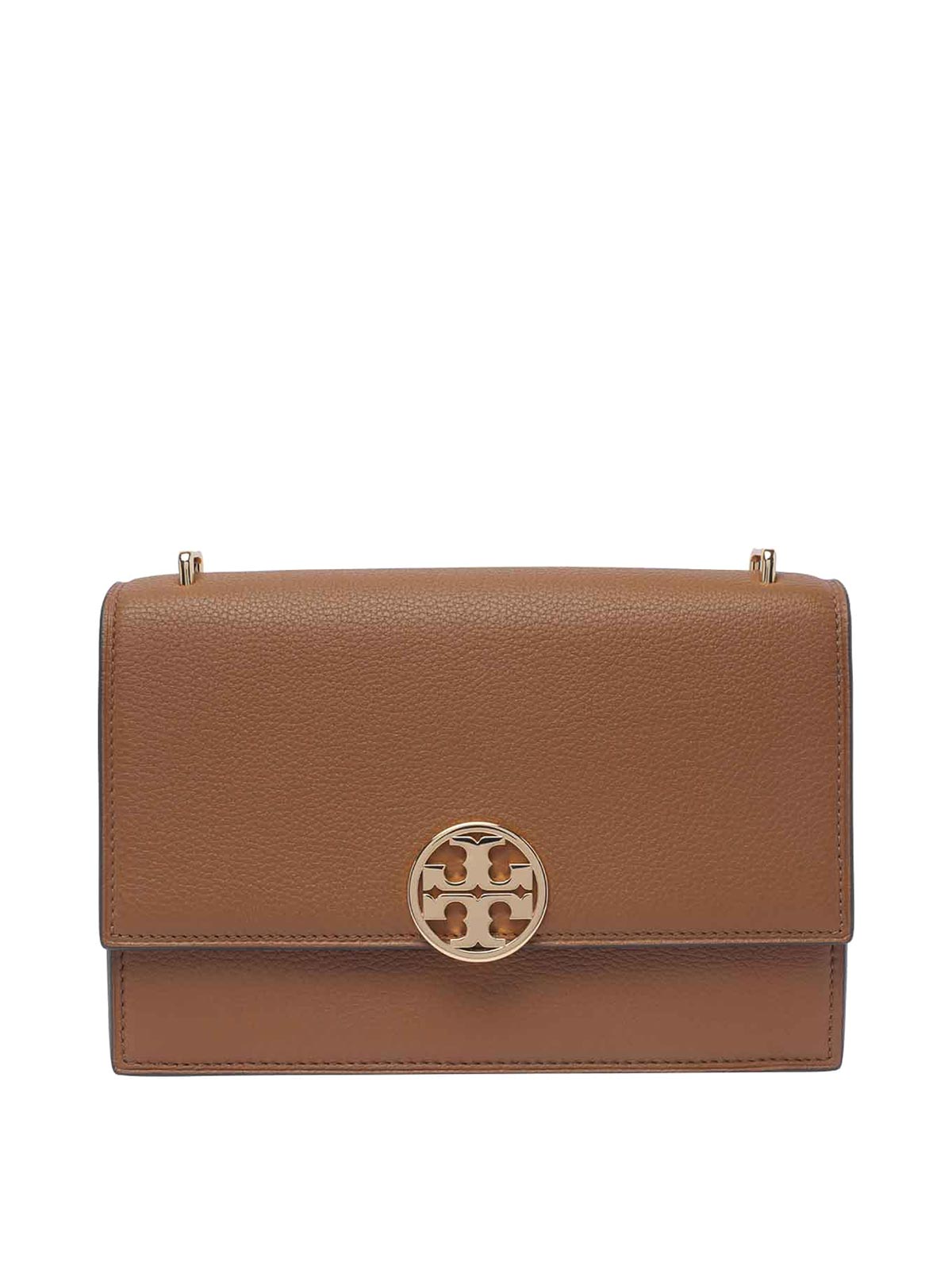 Shop Tory Burch Miller Shoulder Bag In Marrón