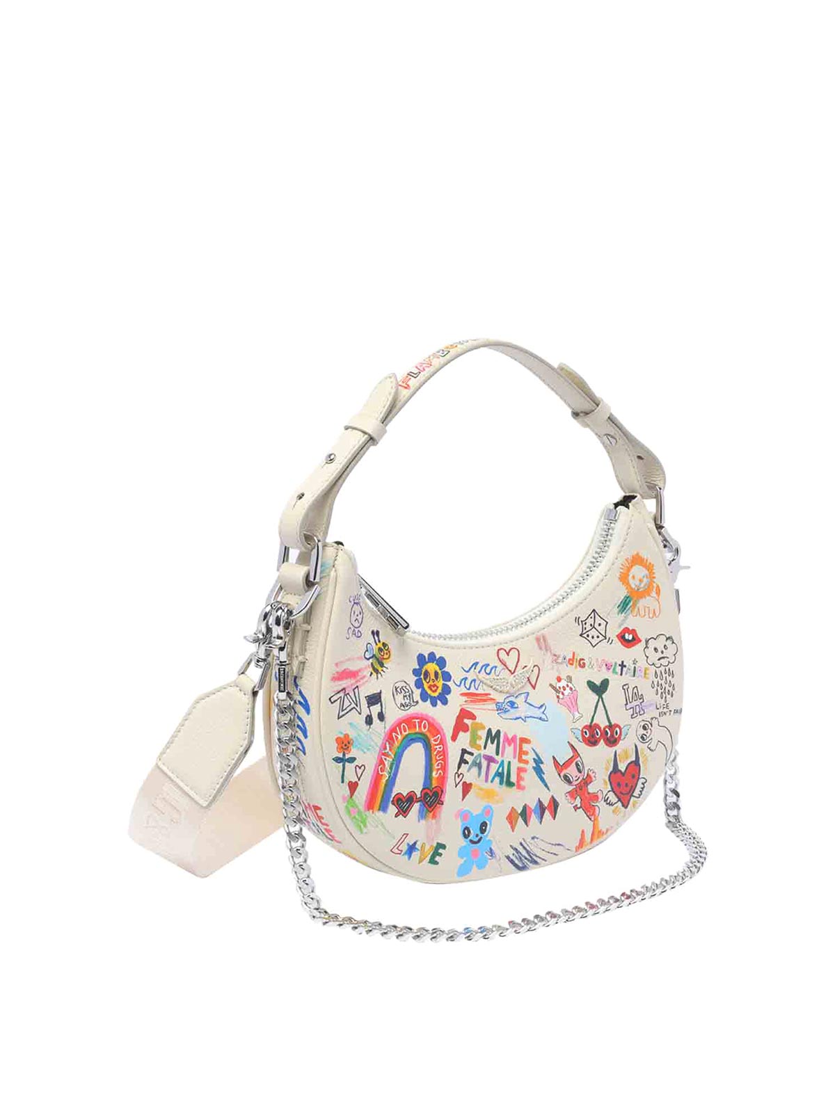 Zadig&Voltaire ショルダーバッグ - 白|LWBA02479100