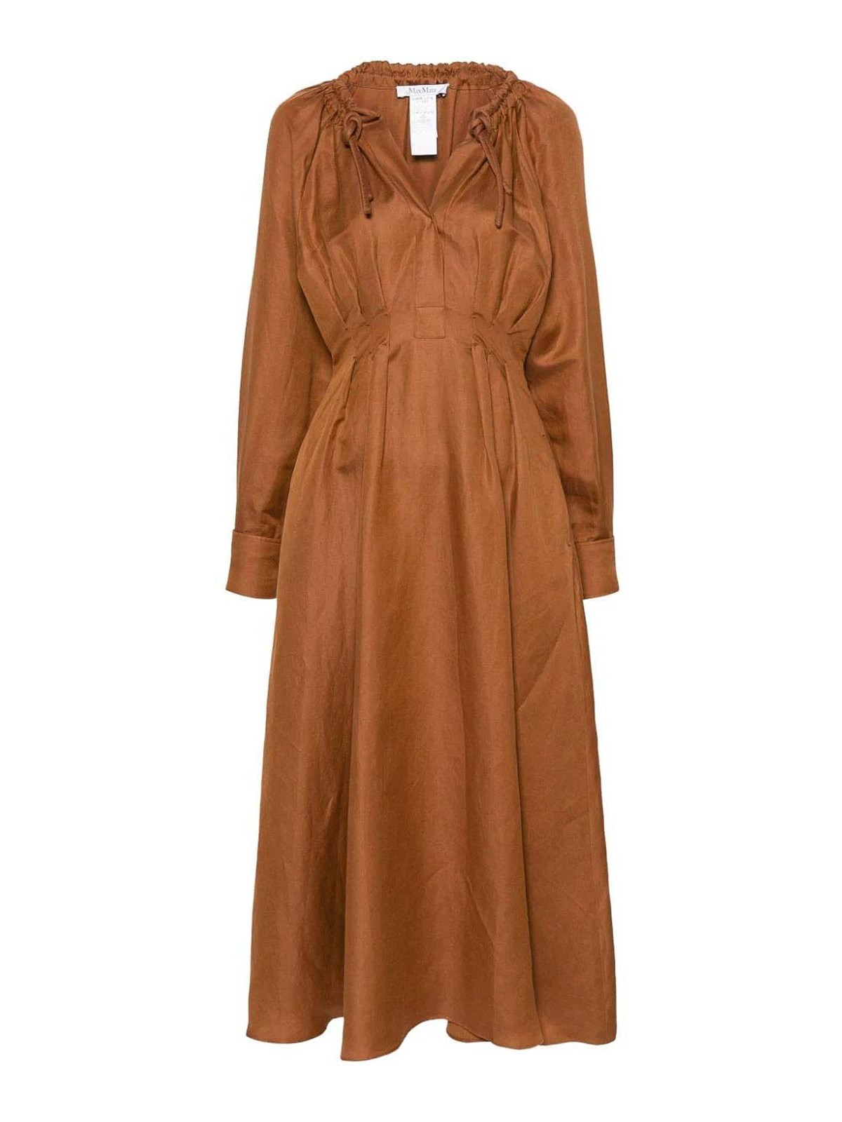 ワンピース MAX MARA Woman Dress Brown 2521326031600 004 Max Mara Leisure Supremo women's stretch viscose dress