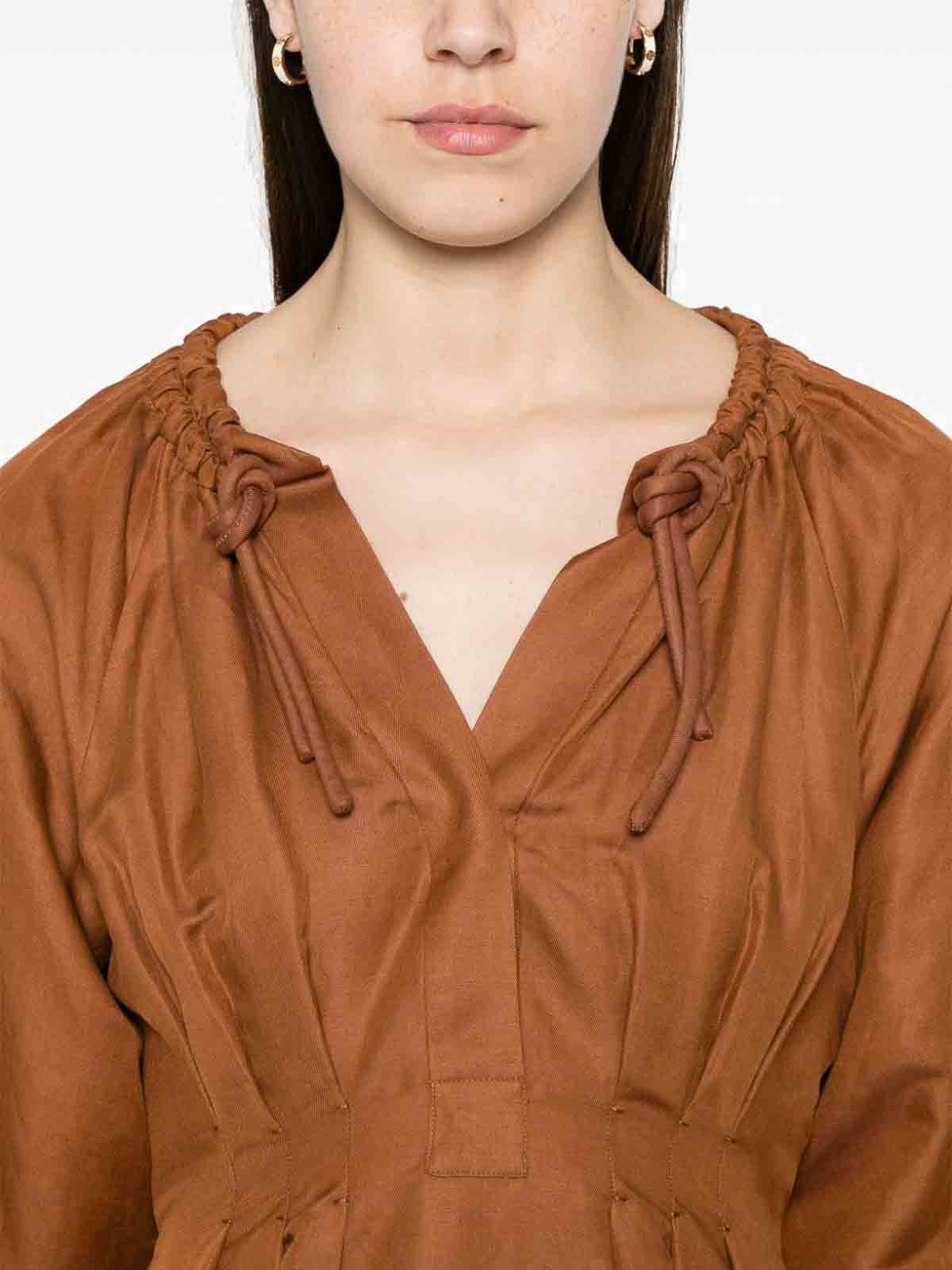 Max Mara Drina midi dress - Brown - Women | 221093000000