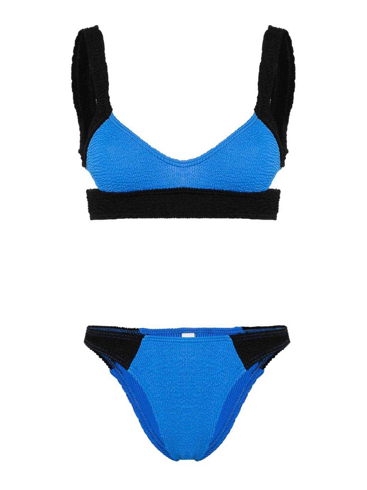 Bondeye Bikini Set Cut Out Bra In Blue