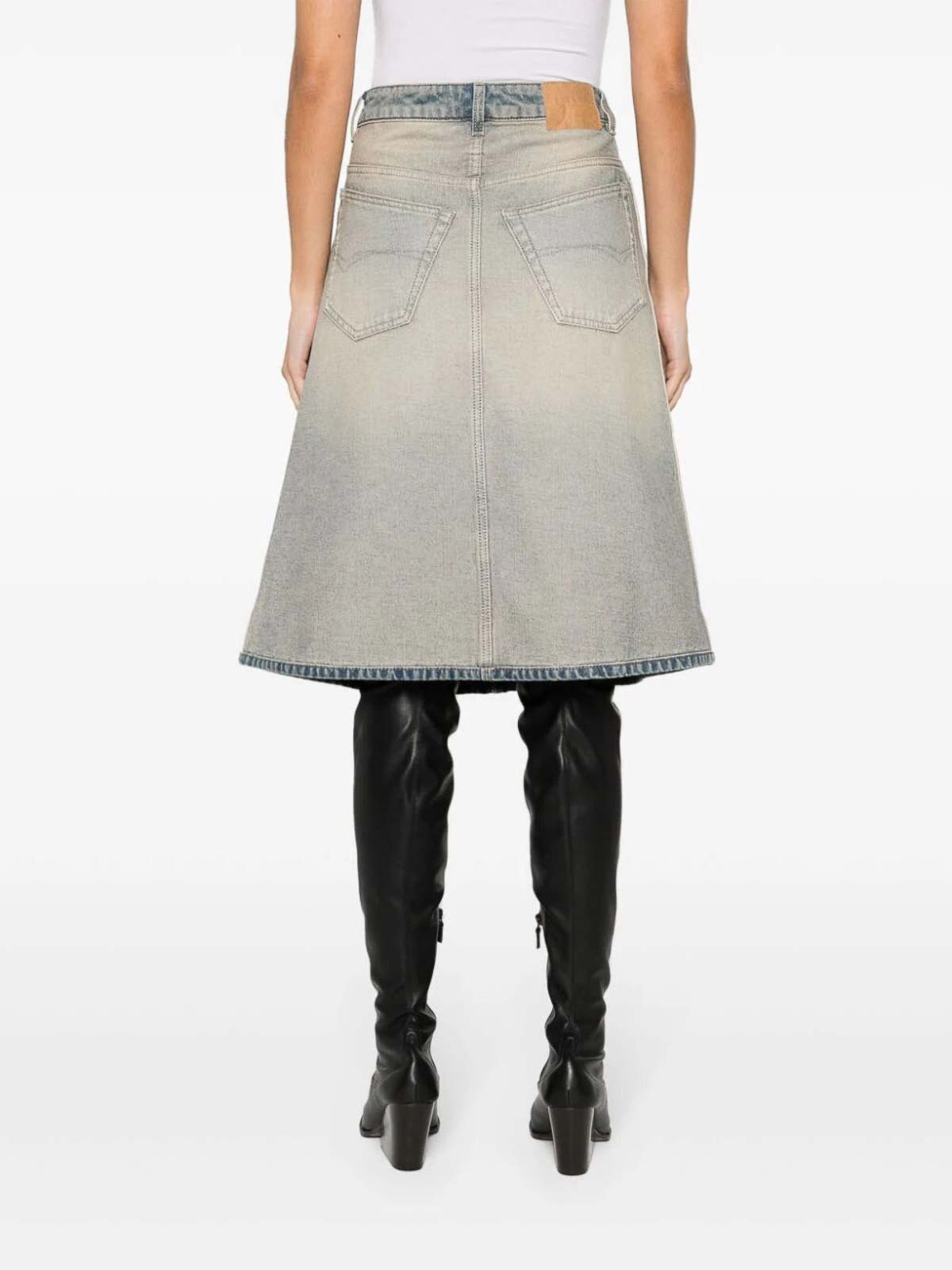スカート BALENCIAGA Woman Skirt Denim 773784TDW15 4209 Balenciaga Outlet: Skirt woman - Denim | Balenciaga skirt