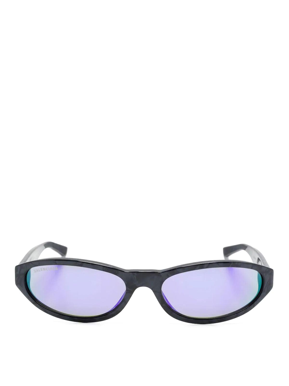 Balenciaga Multicolour Sunglasses In Animal Print