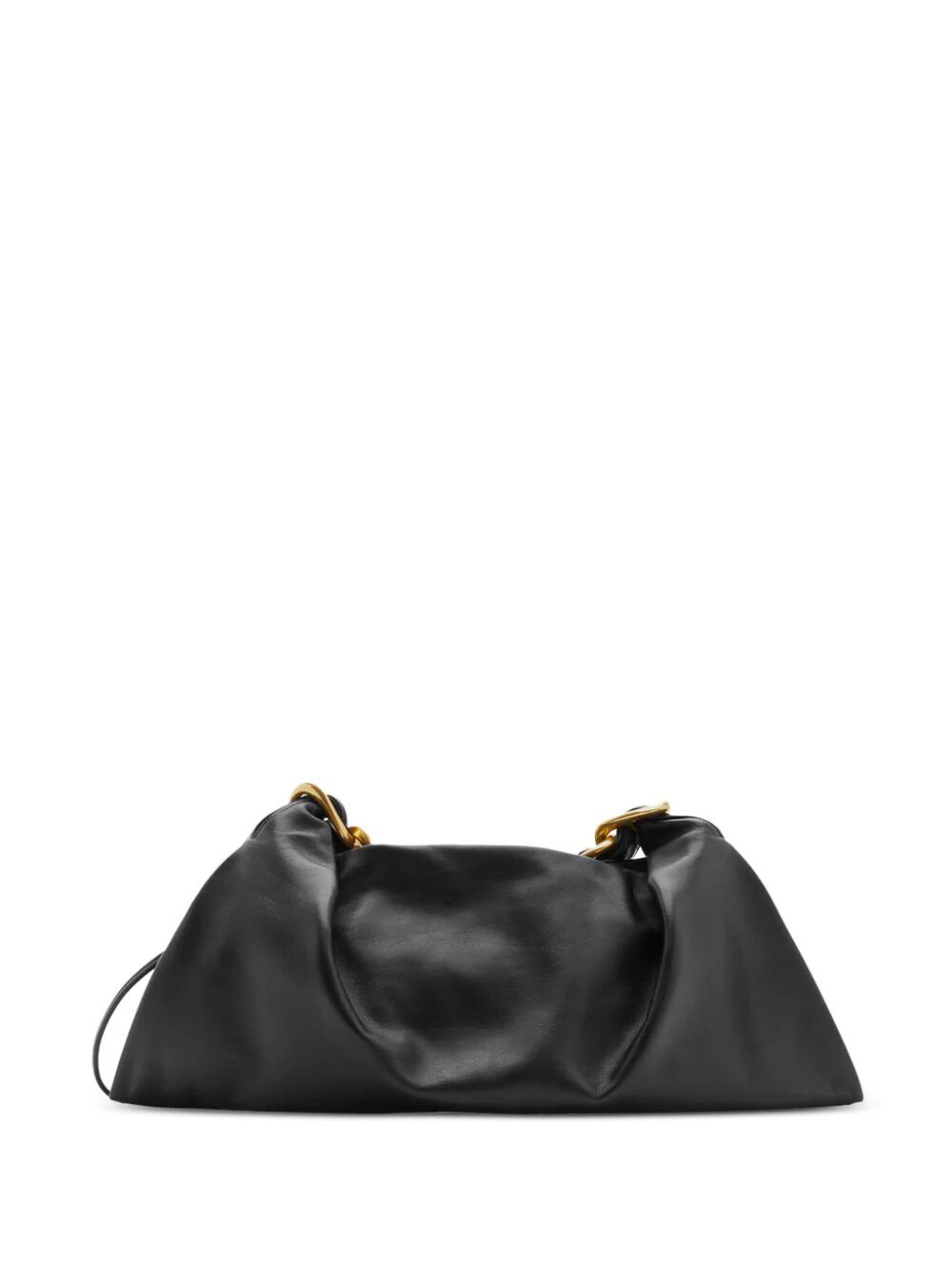 Shop Burberry Medium Swan Bag In Black