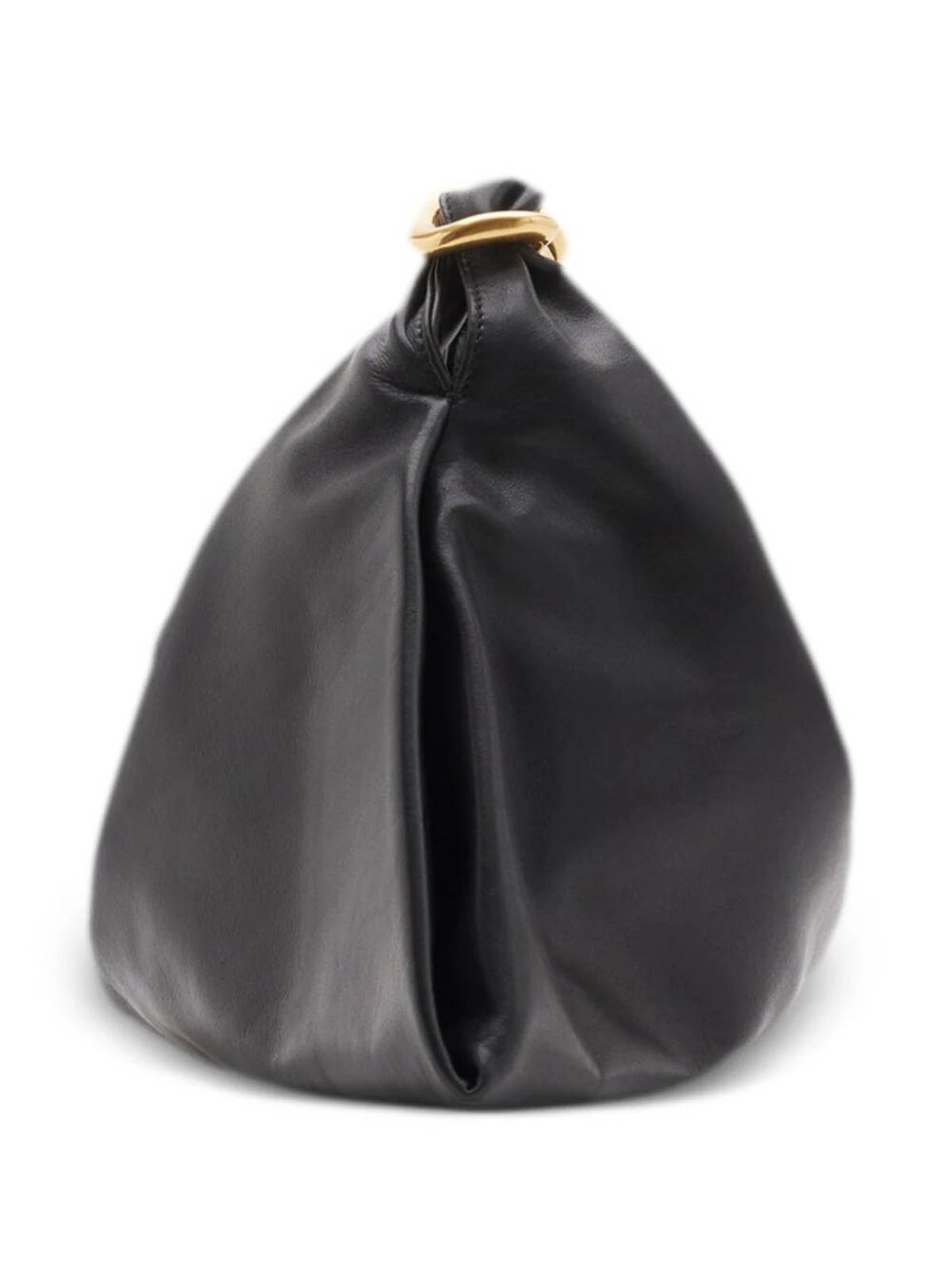 Shop Burberry Medium Swan Bag In Black