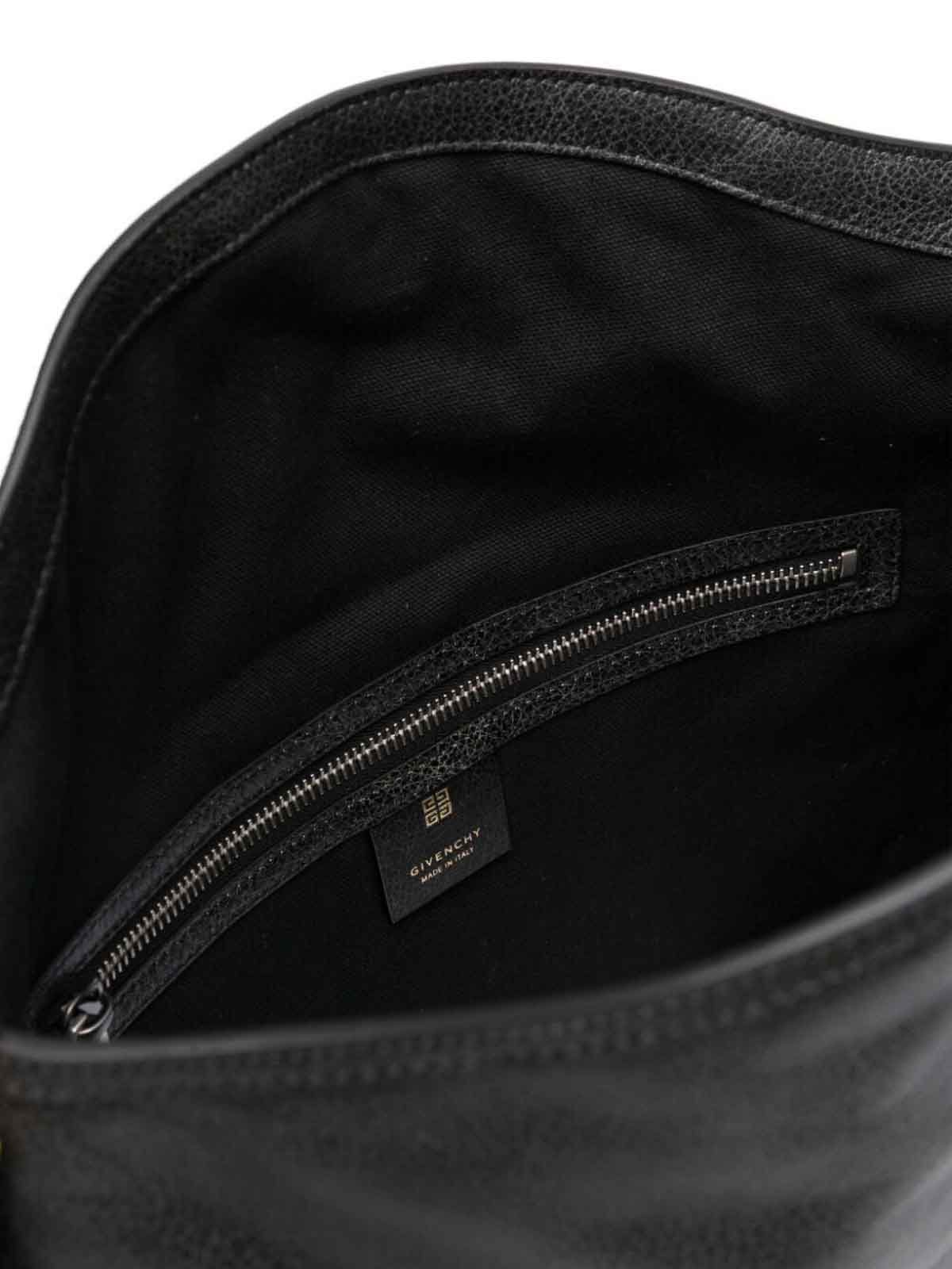 Shop Givenchy Voyou Bf Medium Bag In Black