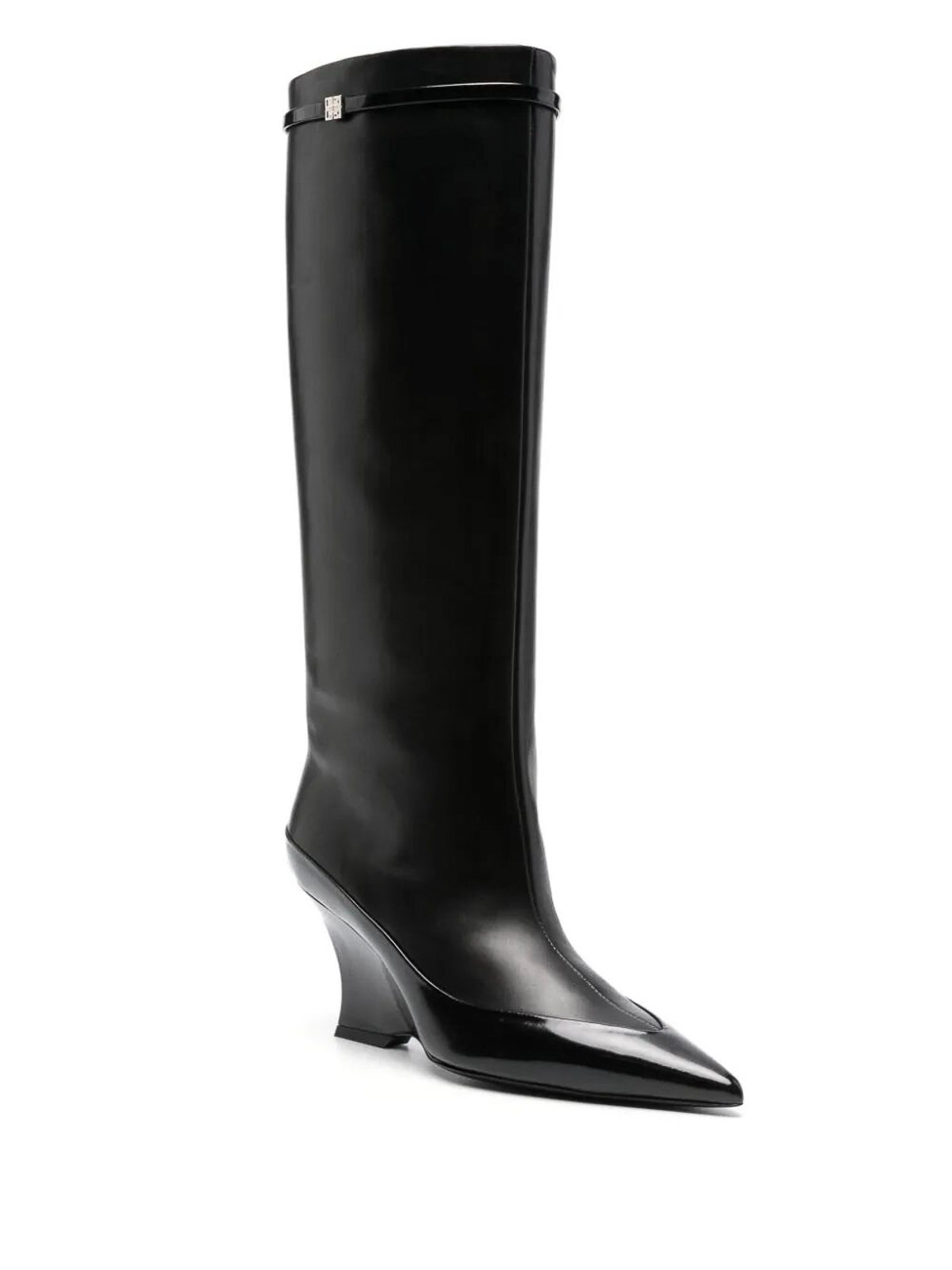 Shop Givenchy Raven Boots In Black