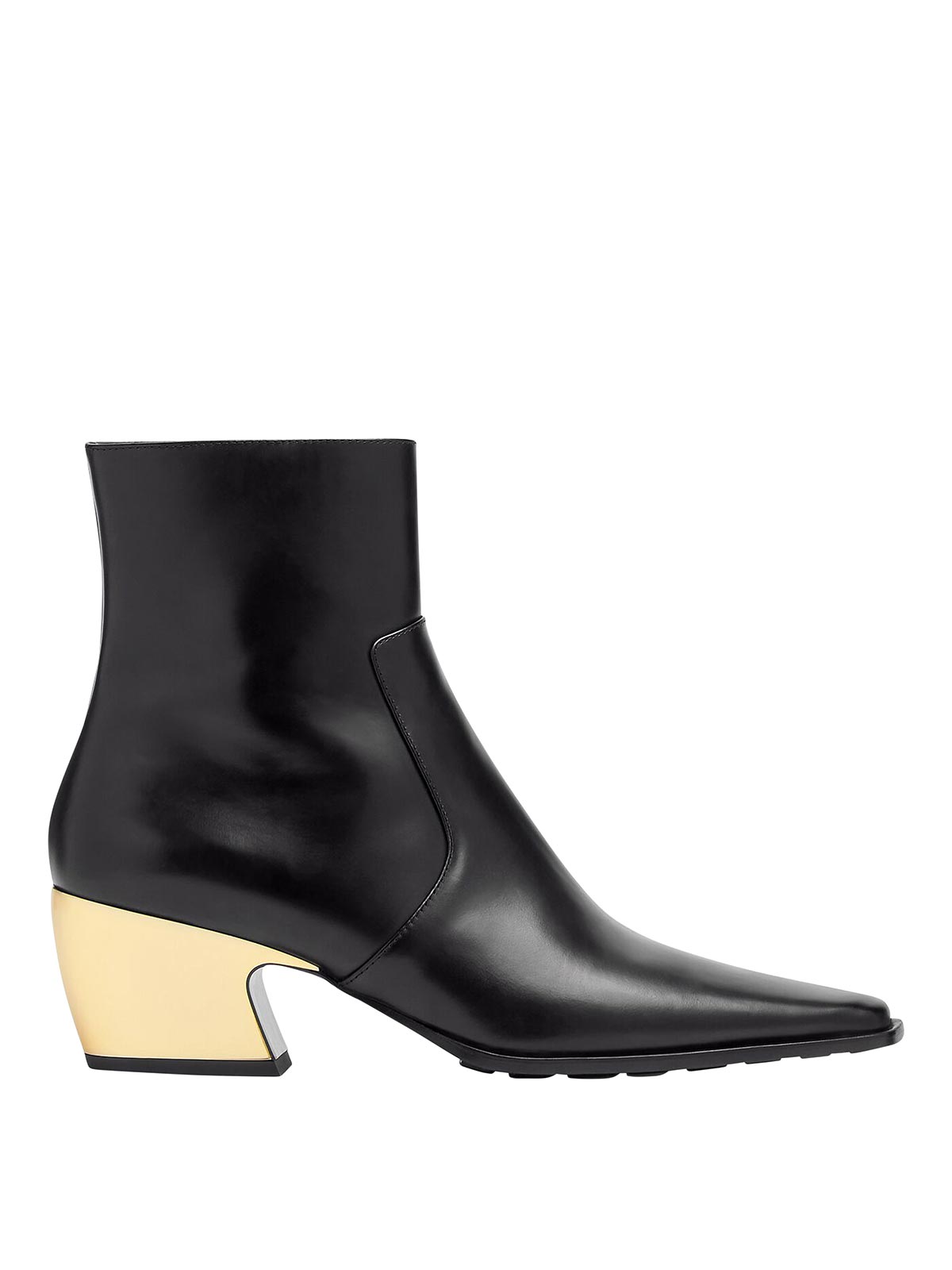 Shop Bottega Veneta Tex Ankle Boot In Negro